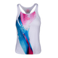 Fanny Tech Tanktop Damer - hvid, flerfarvet
