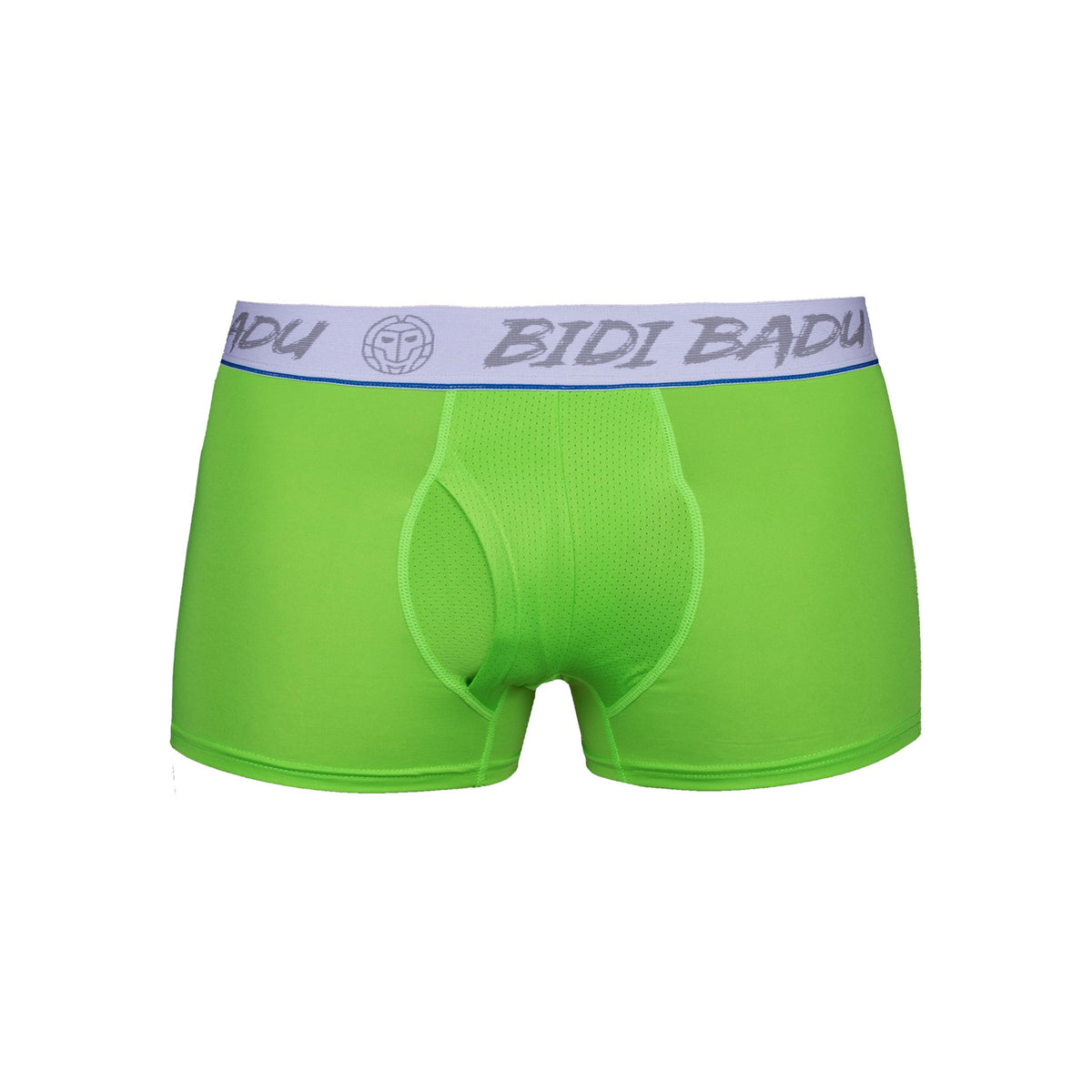 BIDI BADU Max Basic Boksershorts Herrer - neongrøn, hvid
