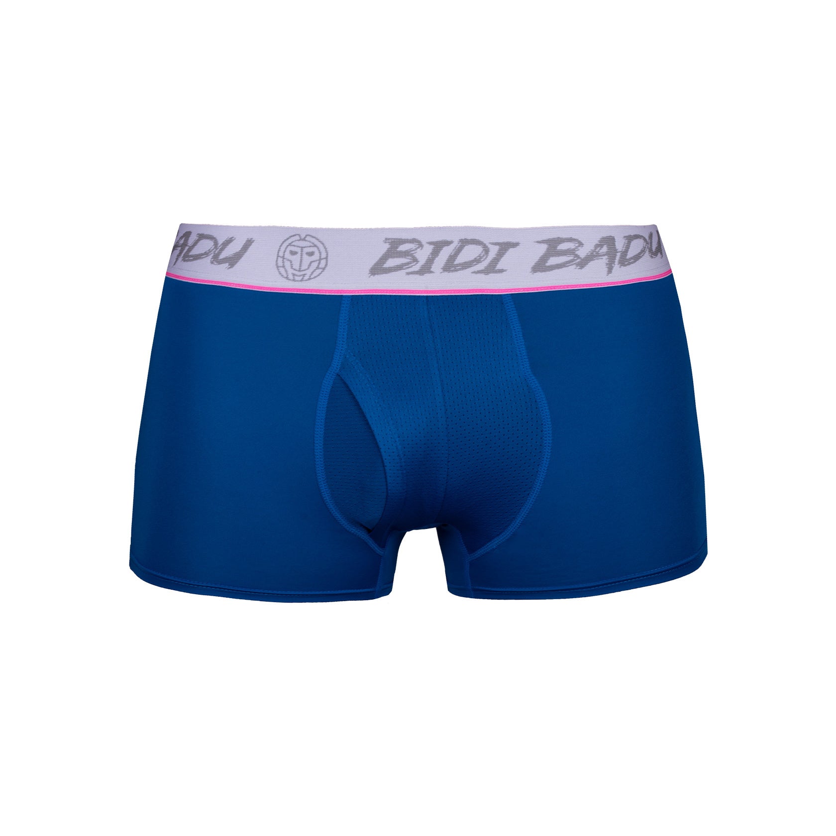 BIDI BADU Max Basic Boksershorts Herrer - mørkeblå, hvid