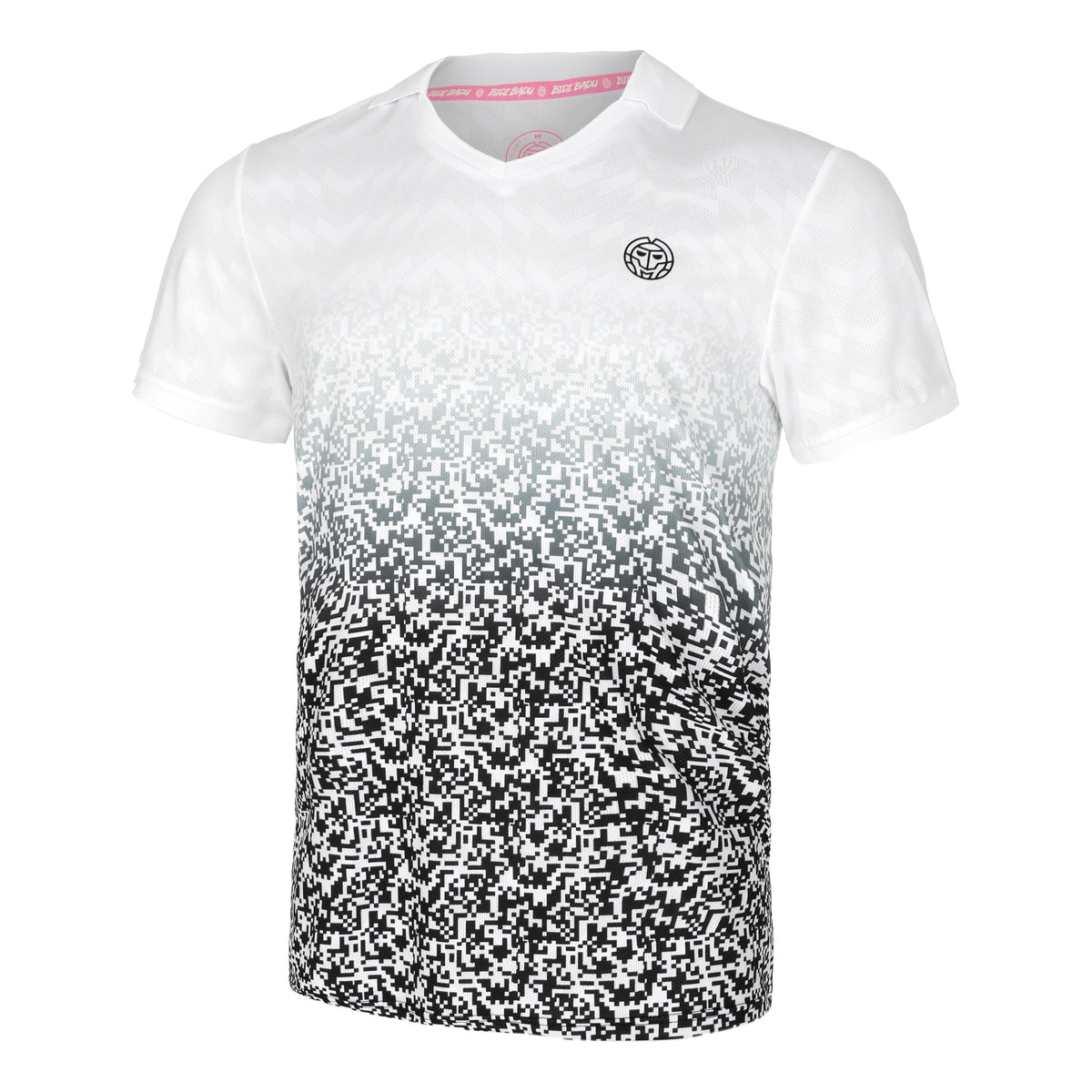 BIDI BADU Tano Tech Polo Herrer - hvid, sort