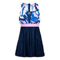 Kaja Tech 2in1 Kjole Damer-Mørkeblå,Flerfarvet