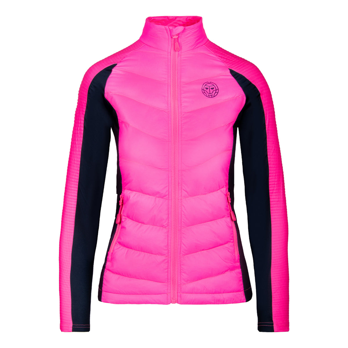 BIDI BADU Dania Tech Down Jacket Træningsjakke Damer - pink, mørkeblå