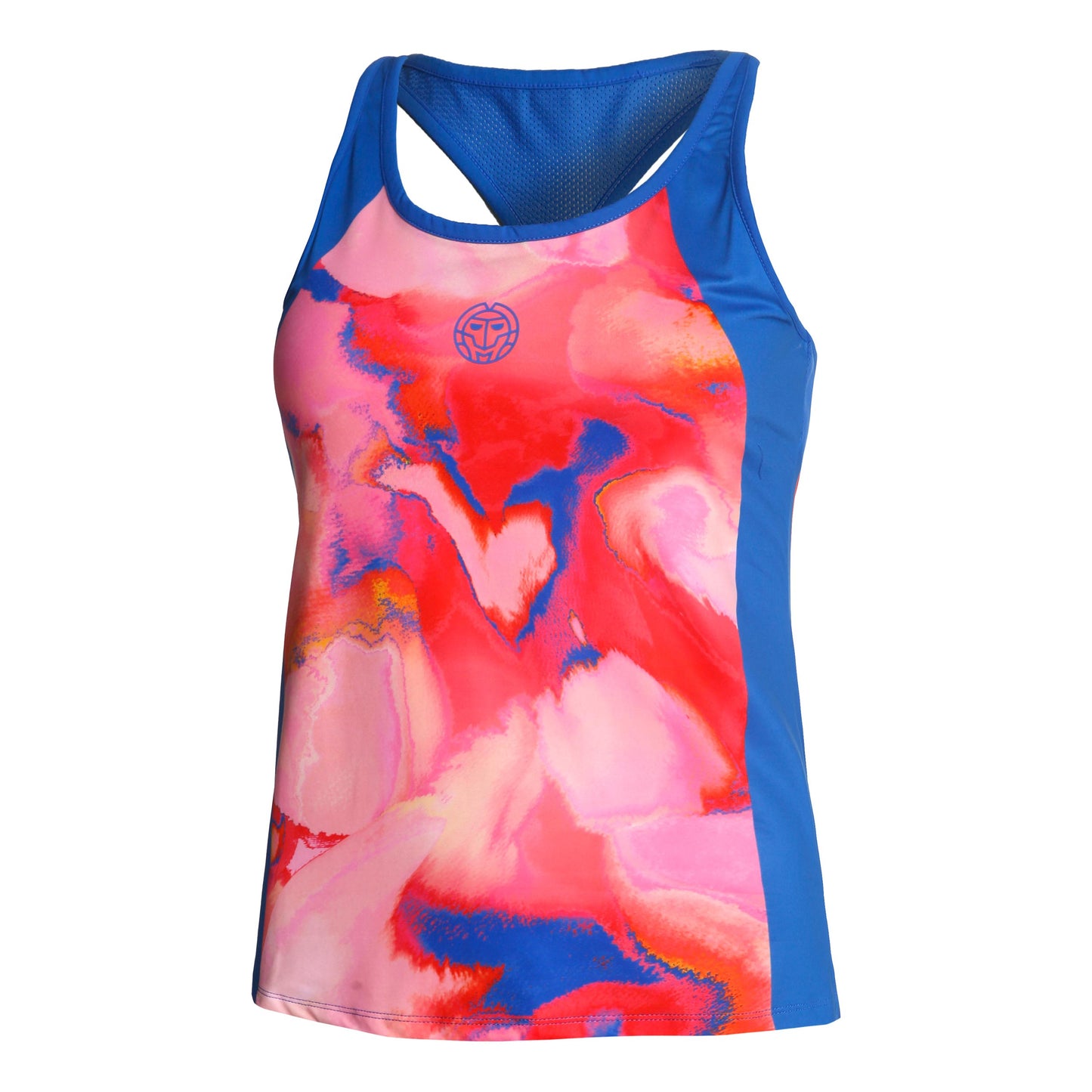 BIDI BADU Jua Tech Tanktop Damer - blå, flerfarvet