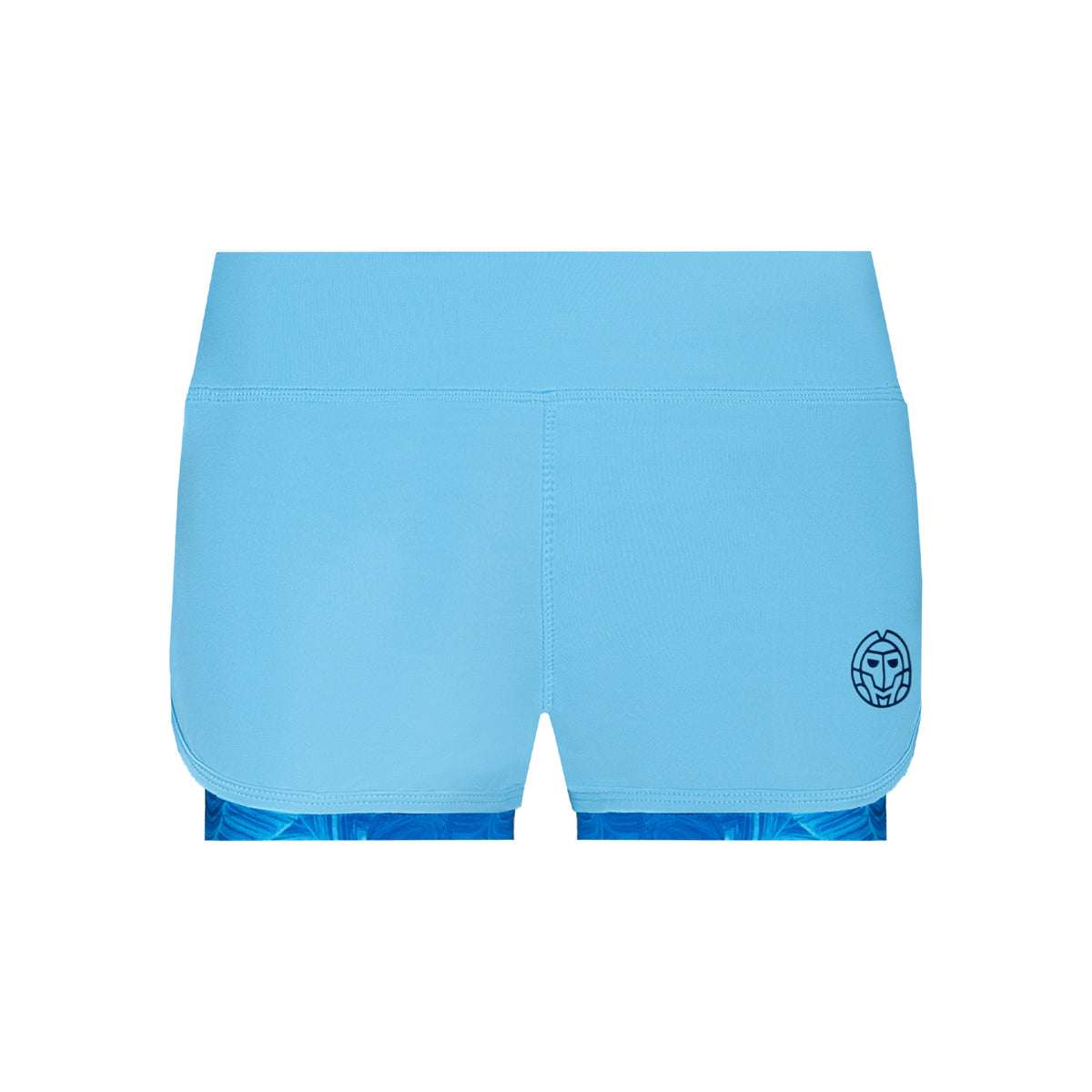 BIDI BADU Chidera Tech 2in1 Shorts Damer - lyseblå, flerfarvet