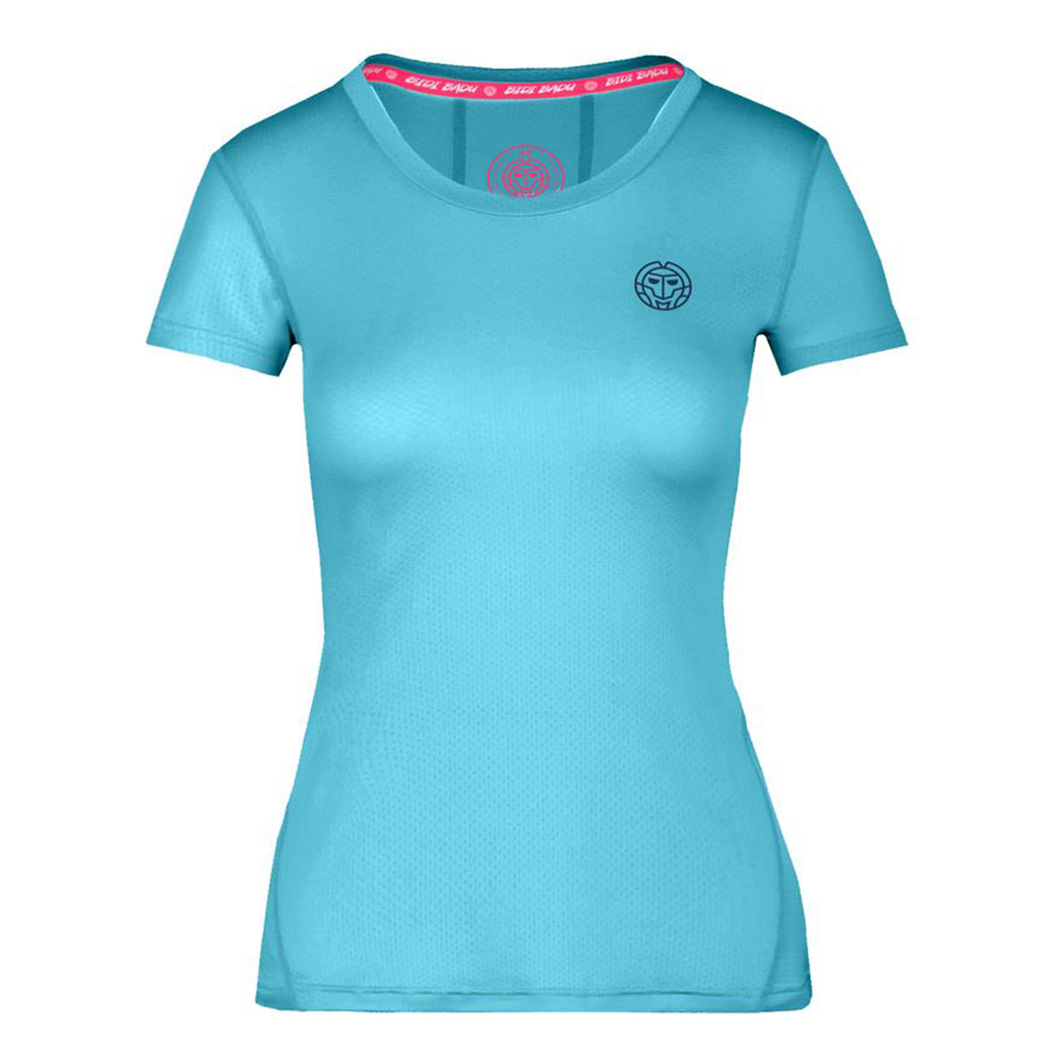 BIDI BADU Eve Tech Roundneck T-shirt Damer - lyseblå,