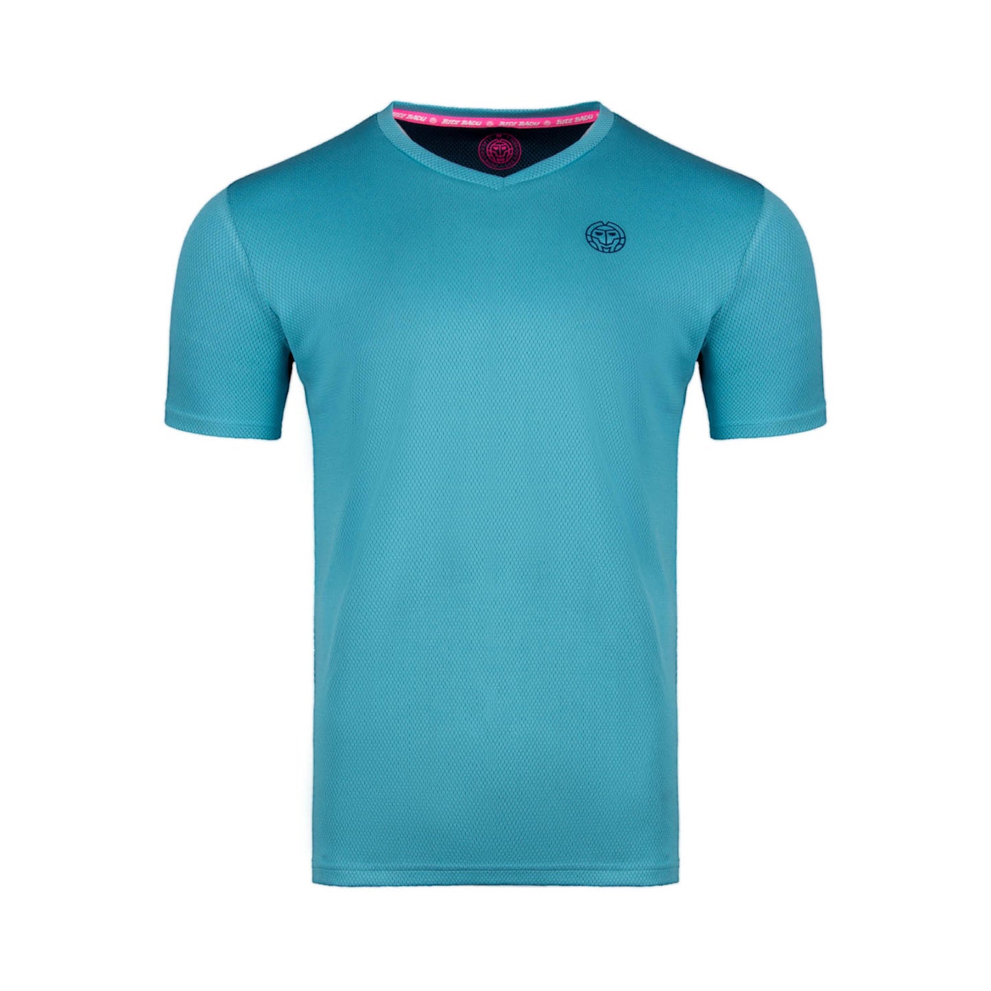 BIDI BADU Evin Tech Round T-shirt Drenge - lyseblå, mørkeblå