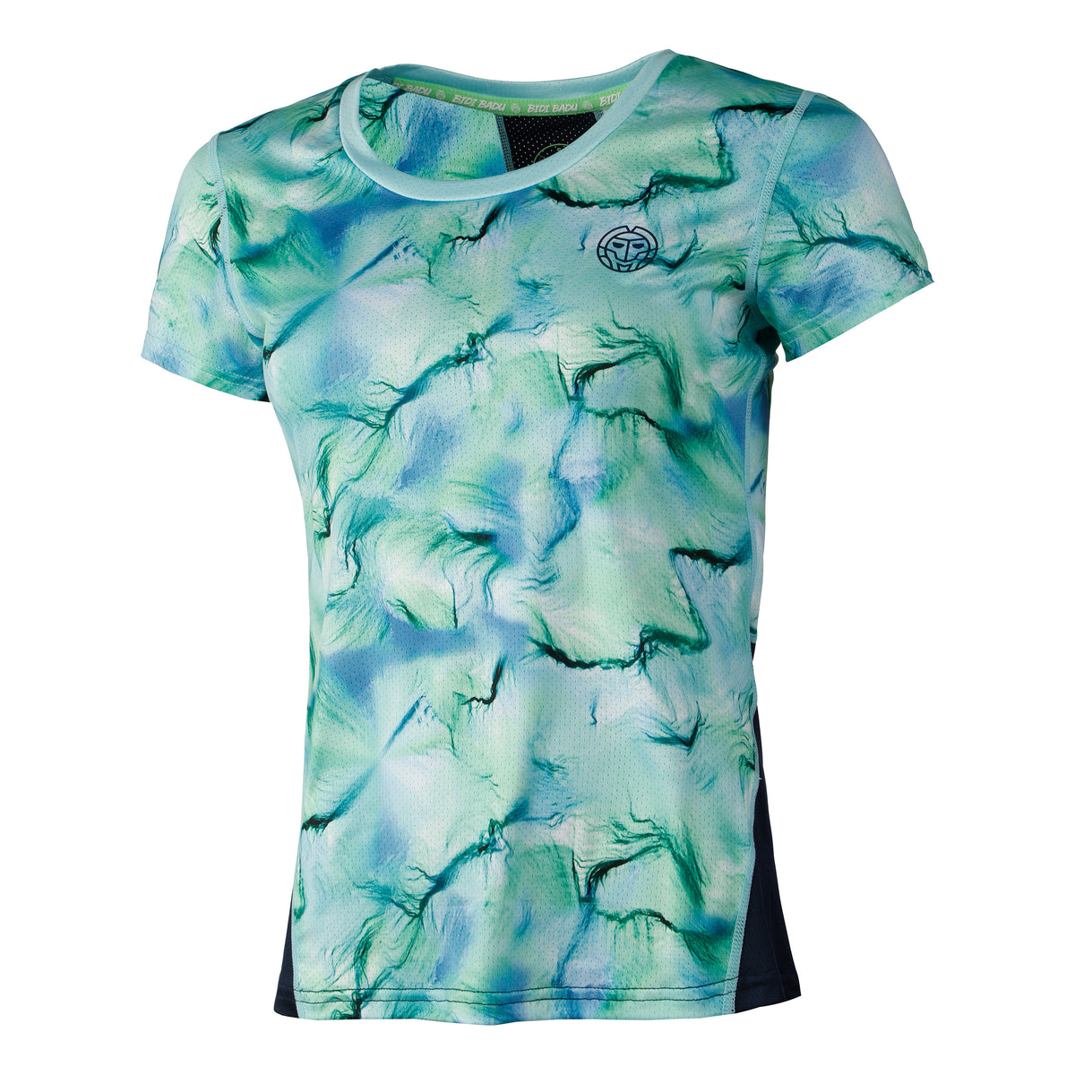 BIDI BADU Eve Tech Roundneck T-shirt Damer - flerfarvet,
