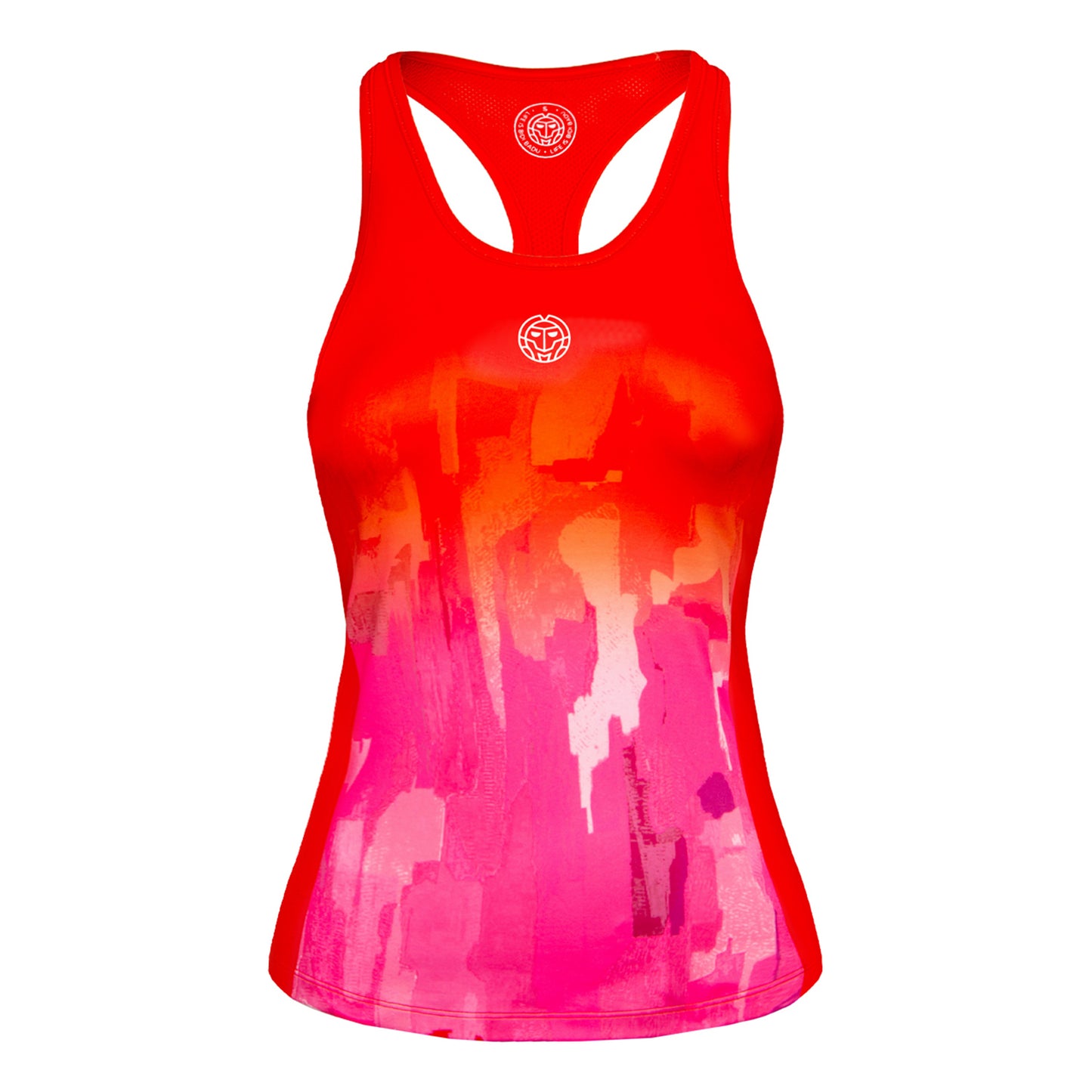 BIDI BADU Yaka Tech Tanktop Damer - rød, rosa