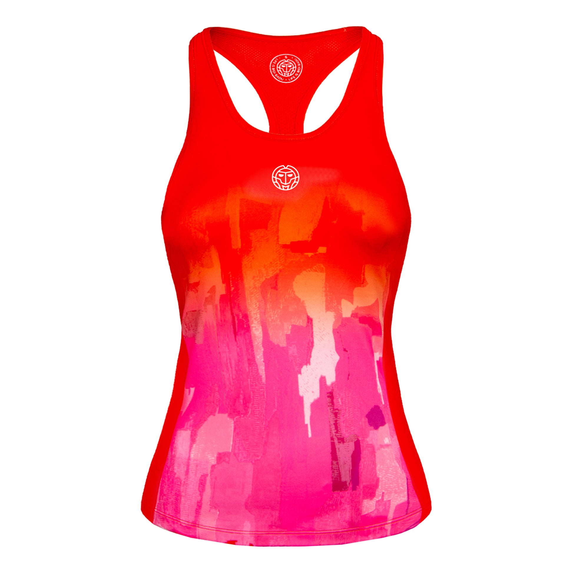 BIDI BADU Yaka Tech Tanktop Damer - rød, rosa