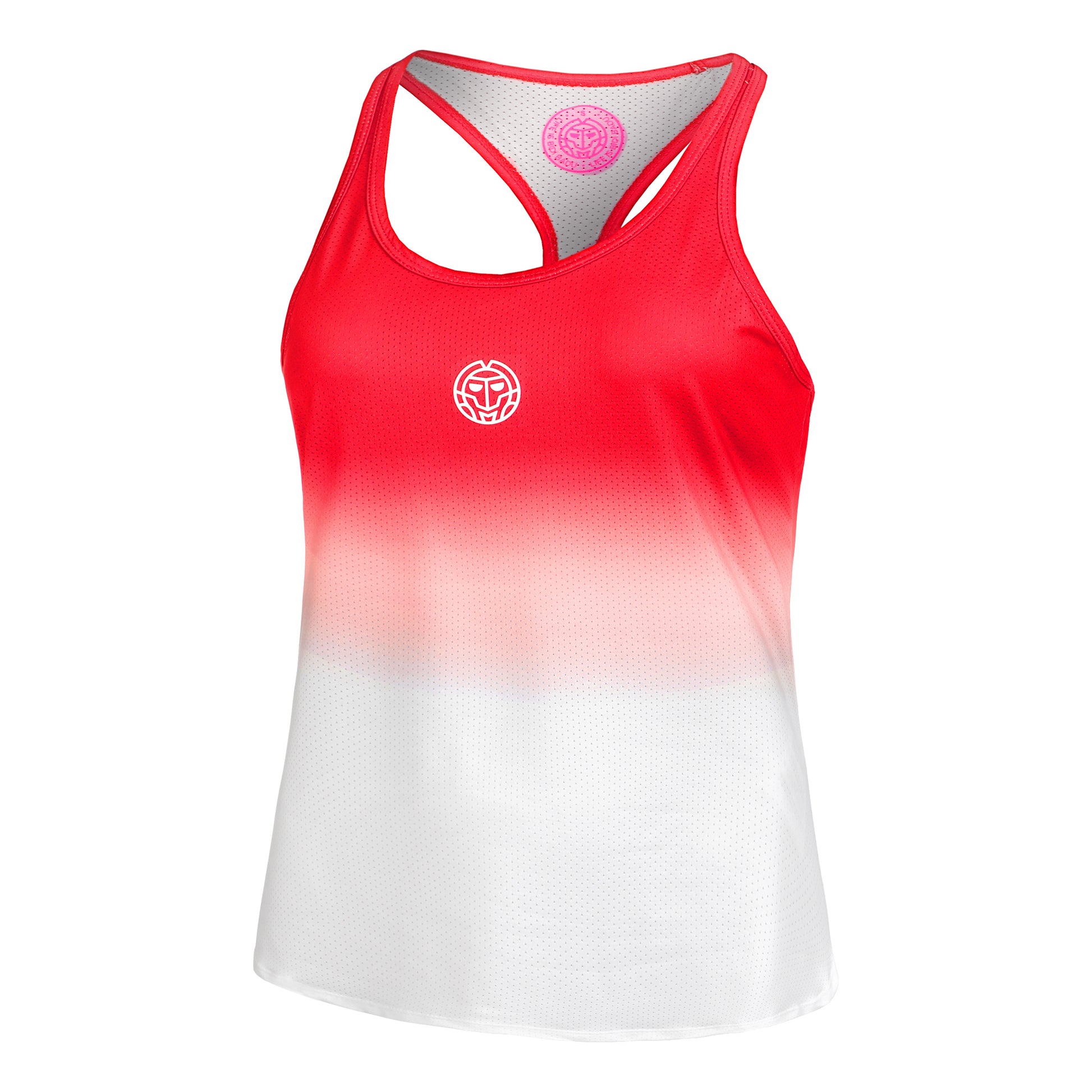 BIDI BADU Crew Gradiant Tanktop Damer-Rød,Hvid