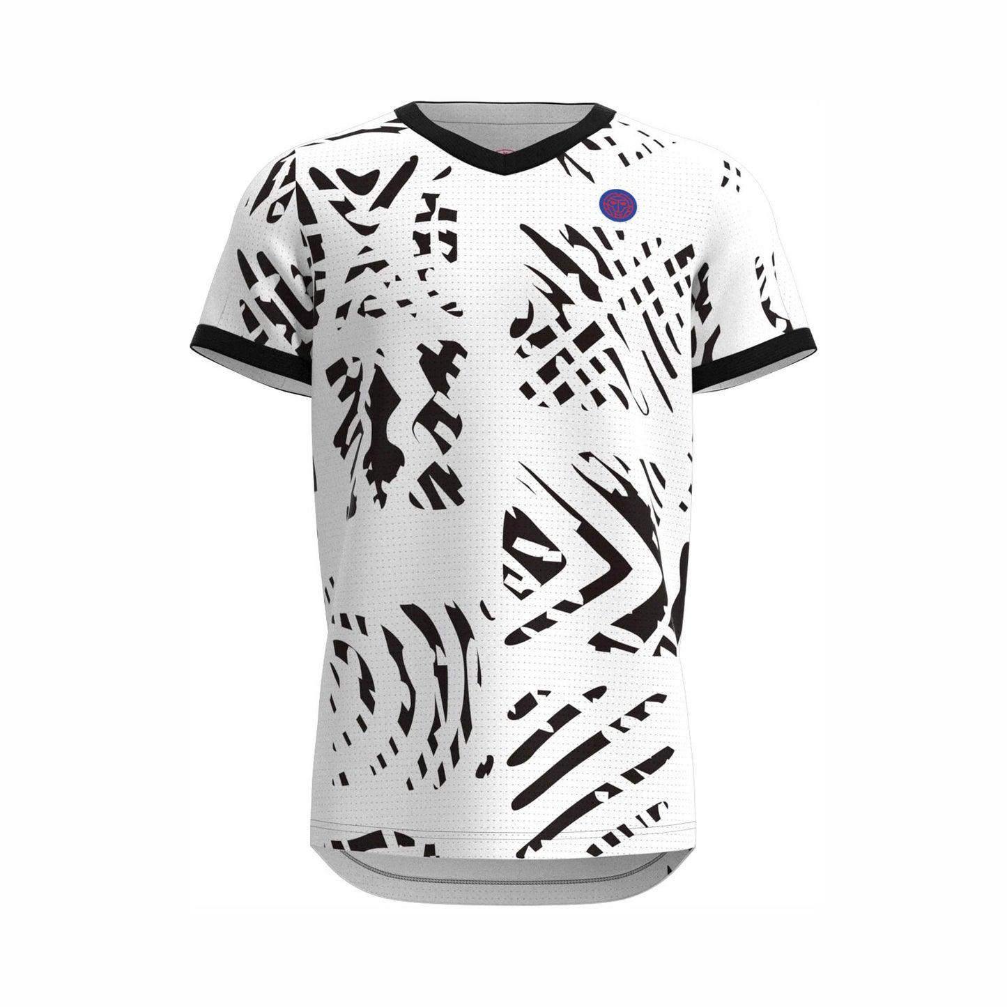 BIDI BADU Melbourne V-Neck T-shirt Drenge - hvid, sort