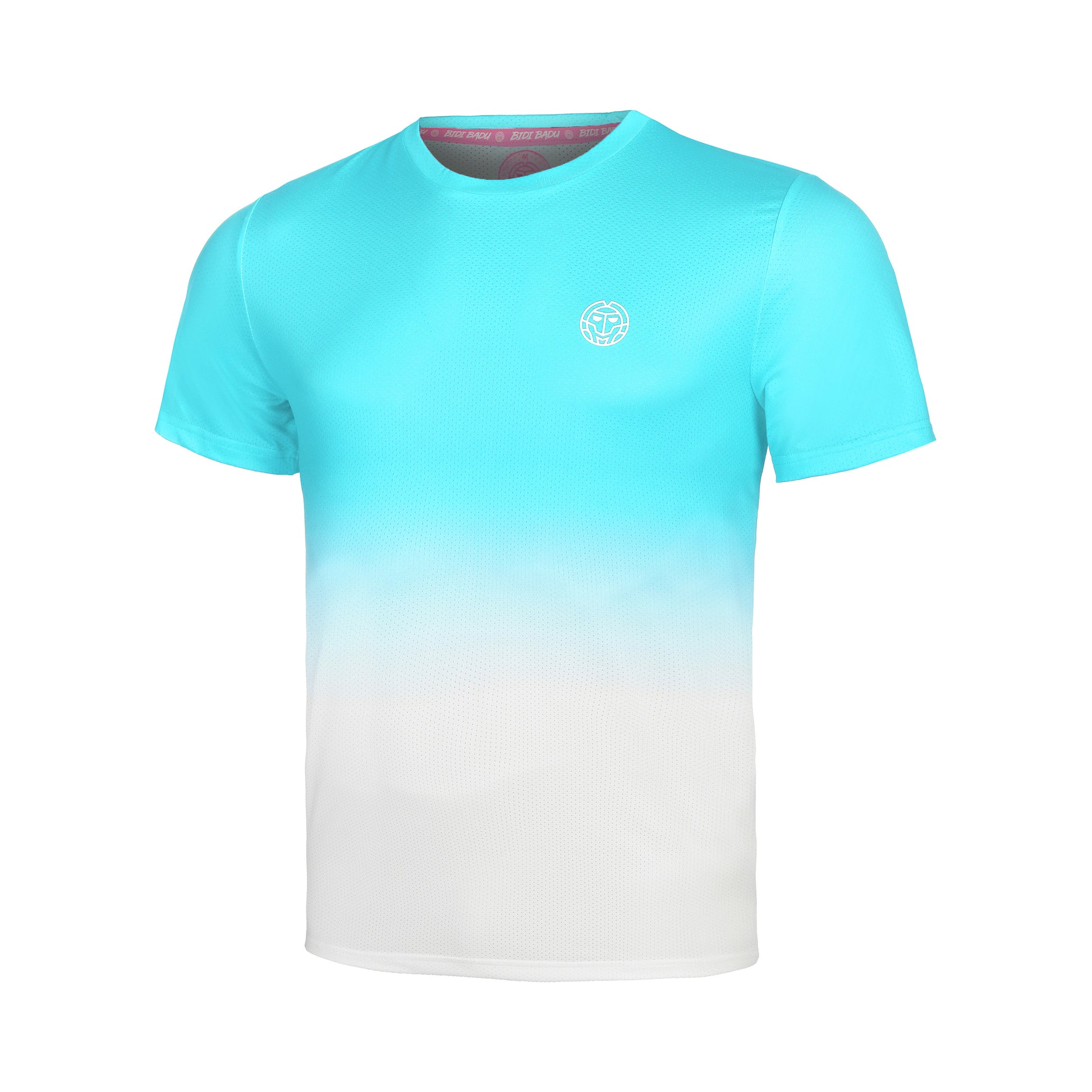 BIDI BADU Crew Gradiant T-shirt Drenge-Turkis,Hvid