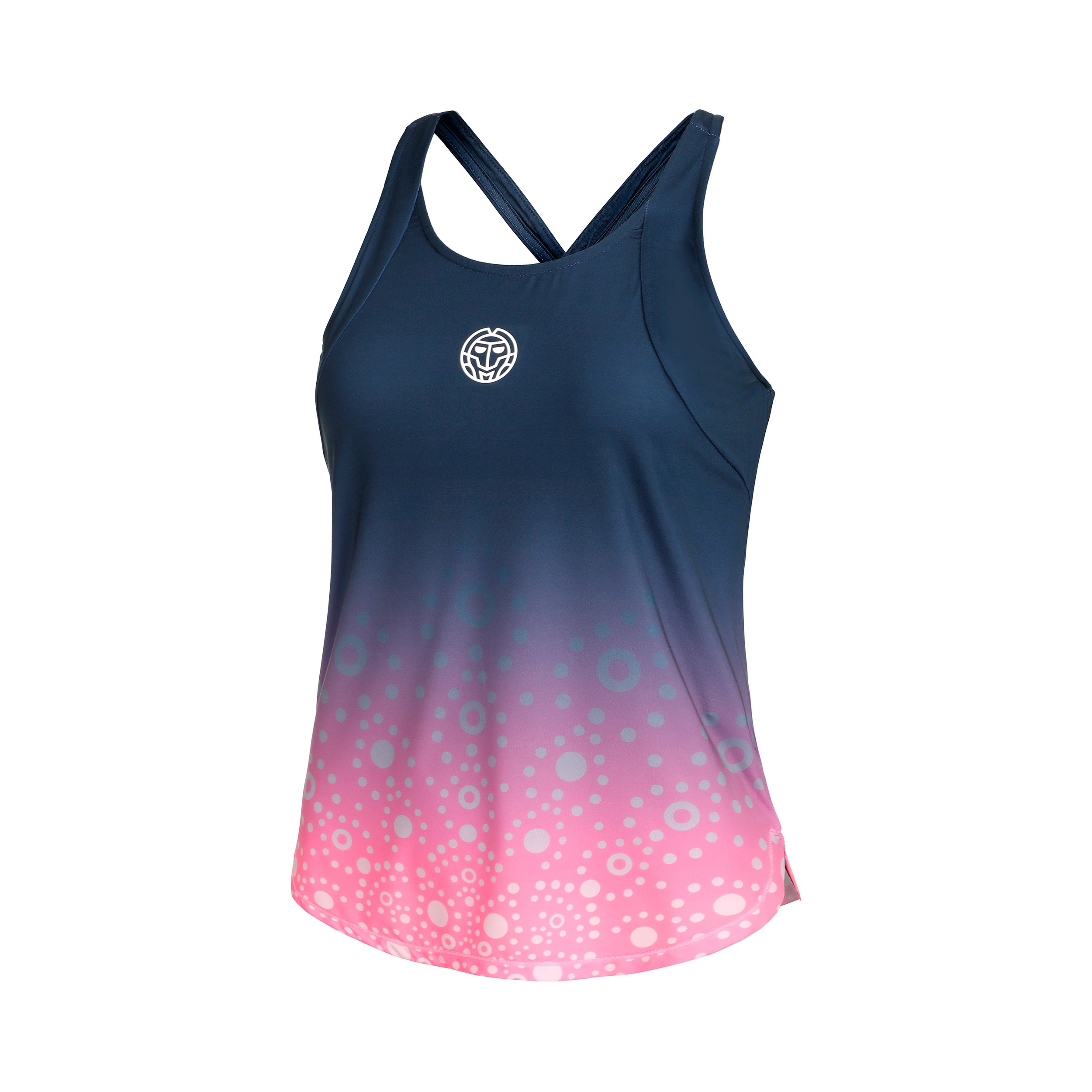 BIDI BADU Grafic Illumination Tanktop Pige - pink, mørkeblå