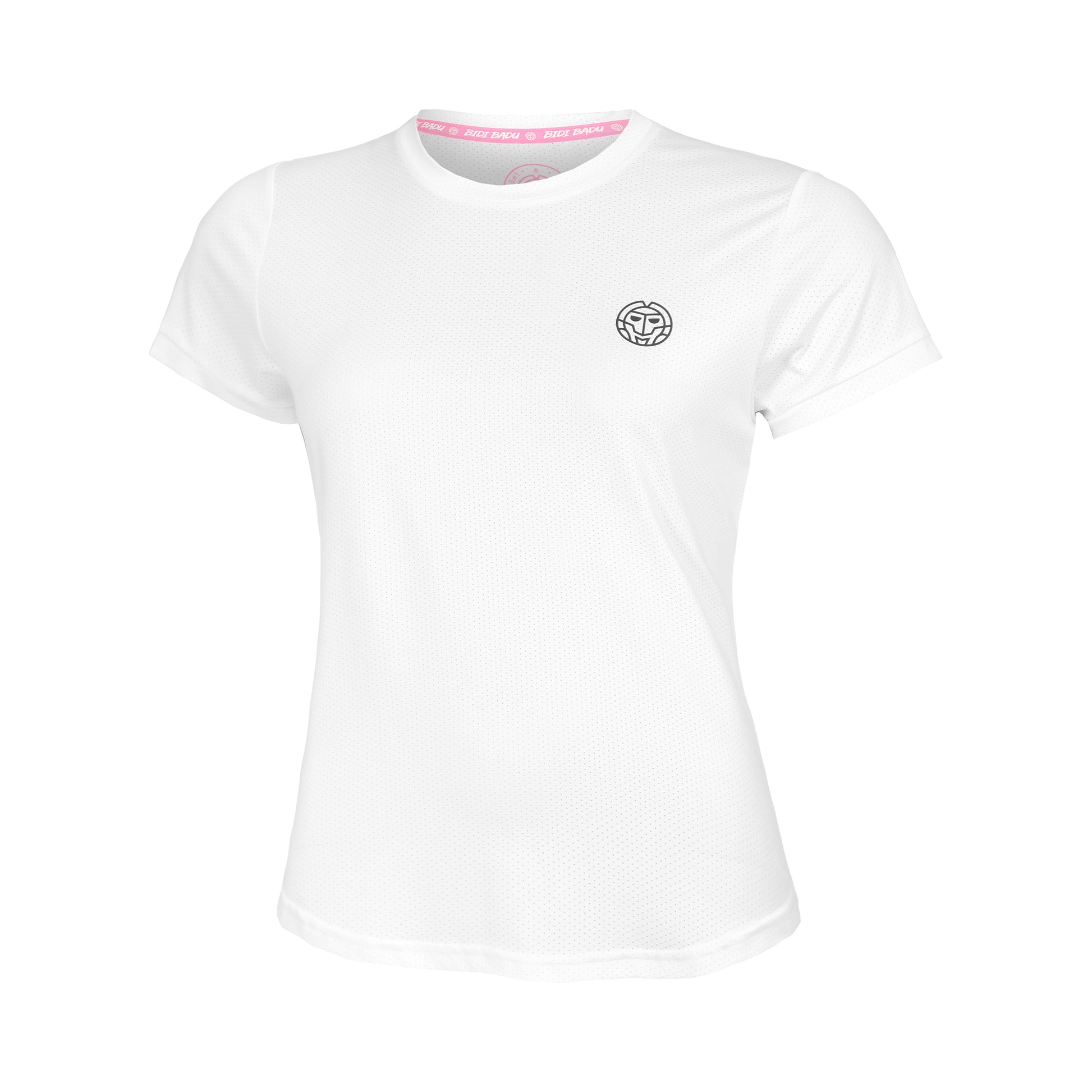 BIDI BADU Crew T-shirt Pige-Hvid