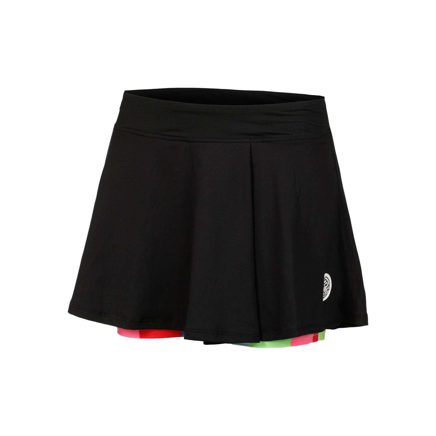 BIDI BADU Crew Wavy Nederdel Damer - sort, flerfarvet