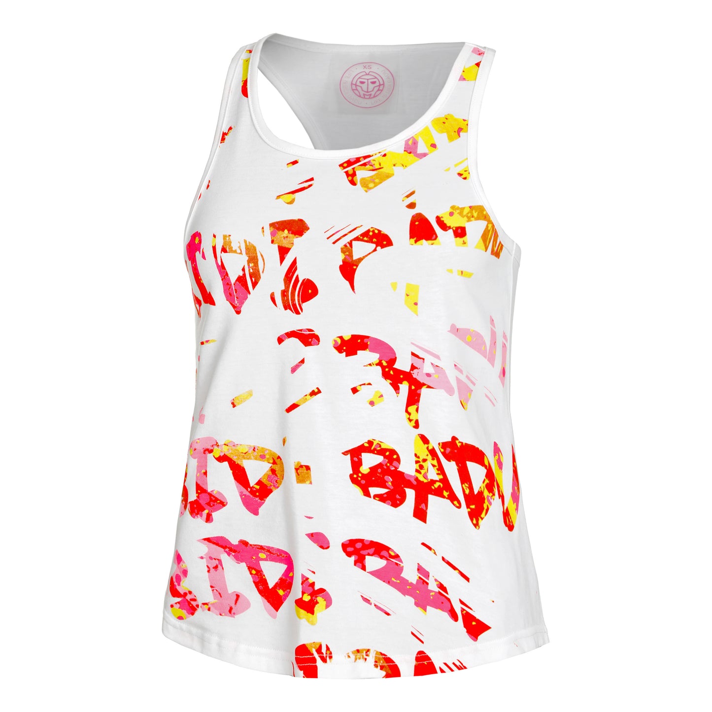 BIDI BADU Wild Arts Chill Tanktop Damer-Hvid,Flerfarvet