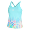 Melbourne 2024 Tanktop Damer - turkis, flerfarvet