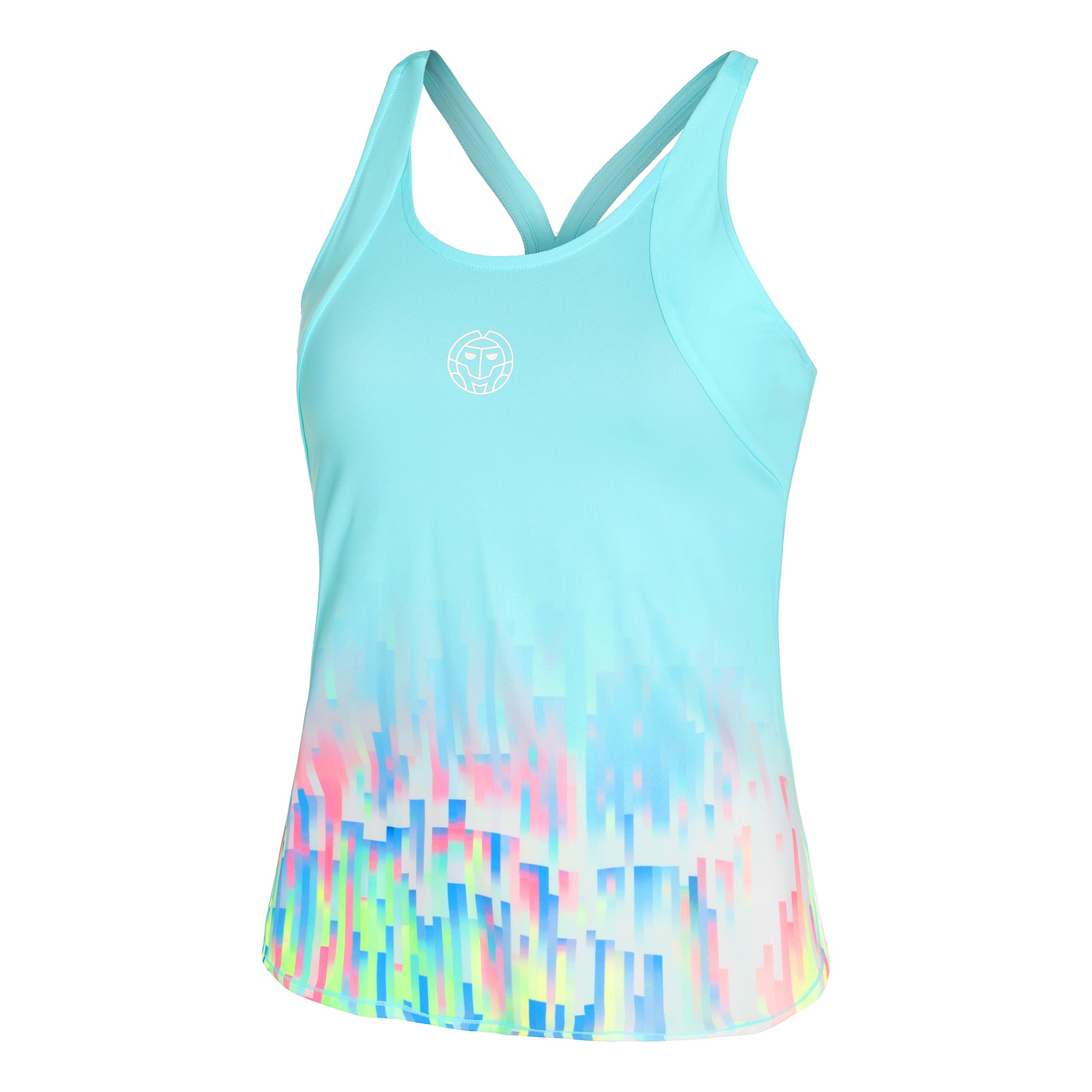BIDI BADU Melbourne 2024 Tanktop Damer - turkis, flerfarvet