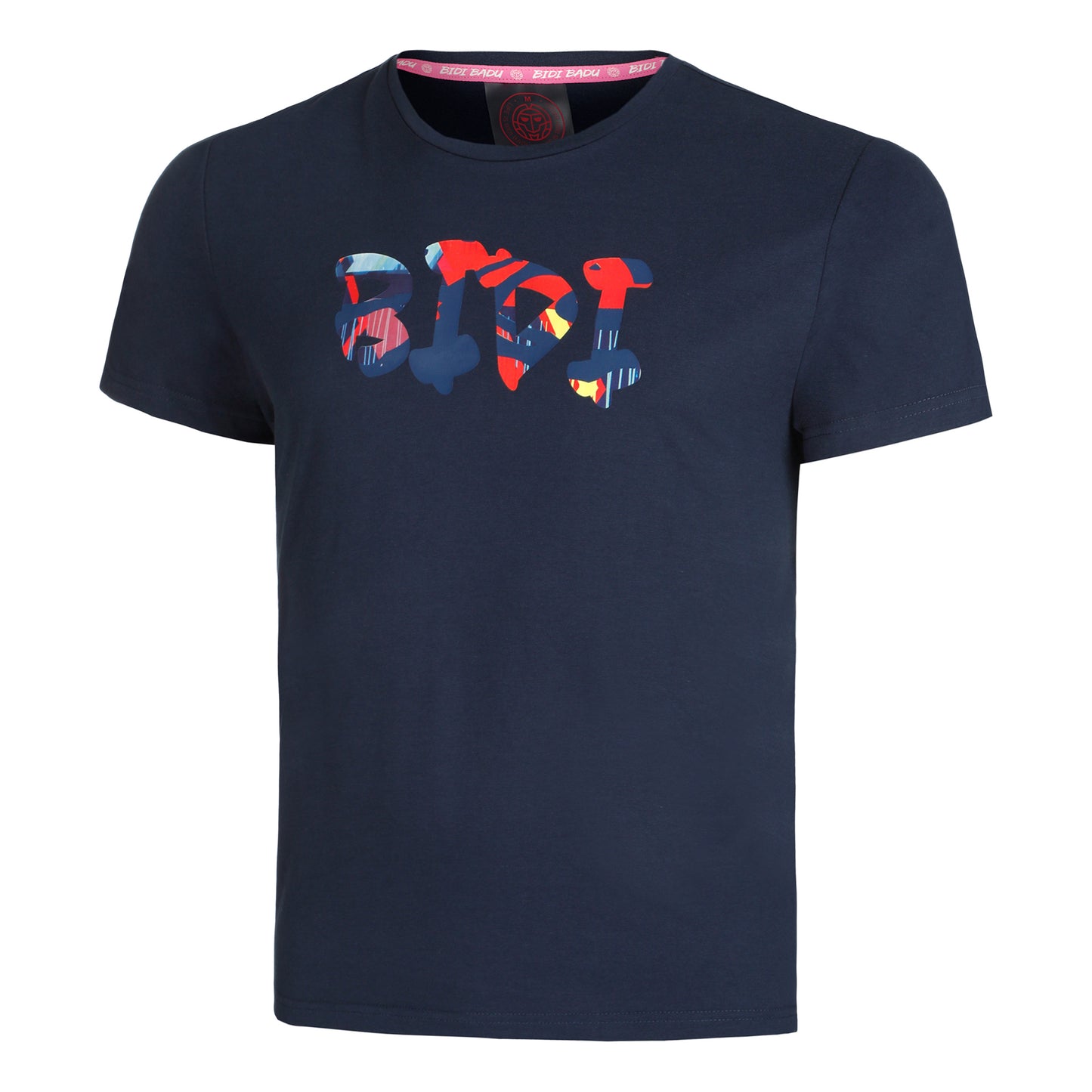 BIDI BADU Wild Arts Chill T-shirt Herrer-Mørkeblå,Flerfarvet