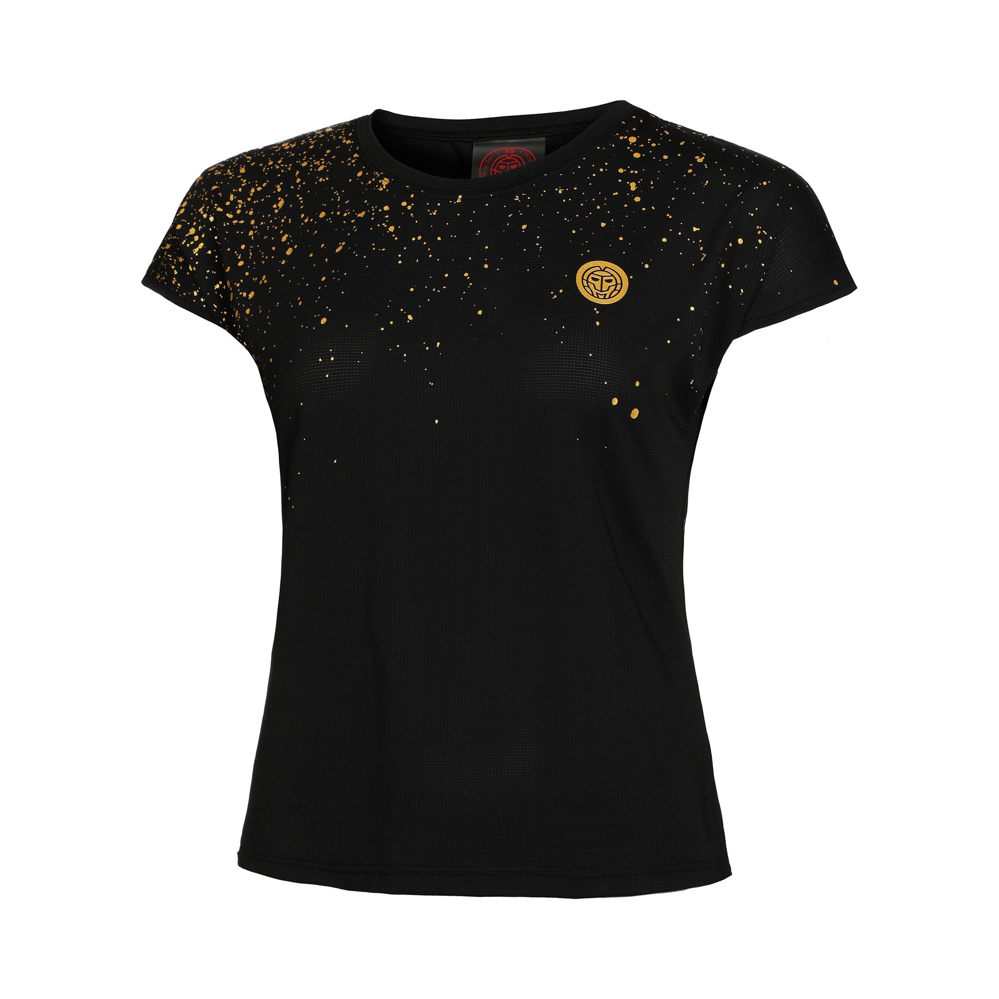 BIDI BADU Paris 2024 Junior Capsleeve T-shirt Pige - sort, guld