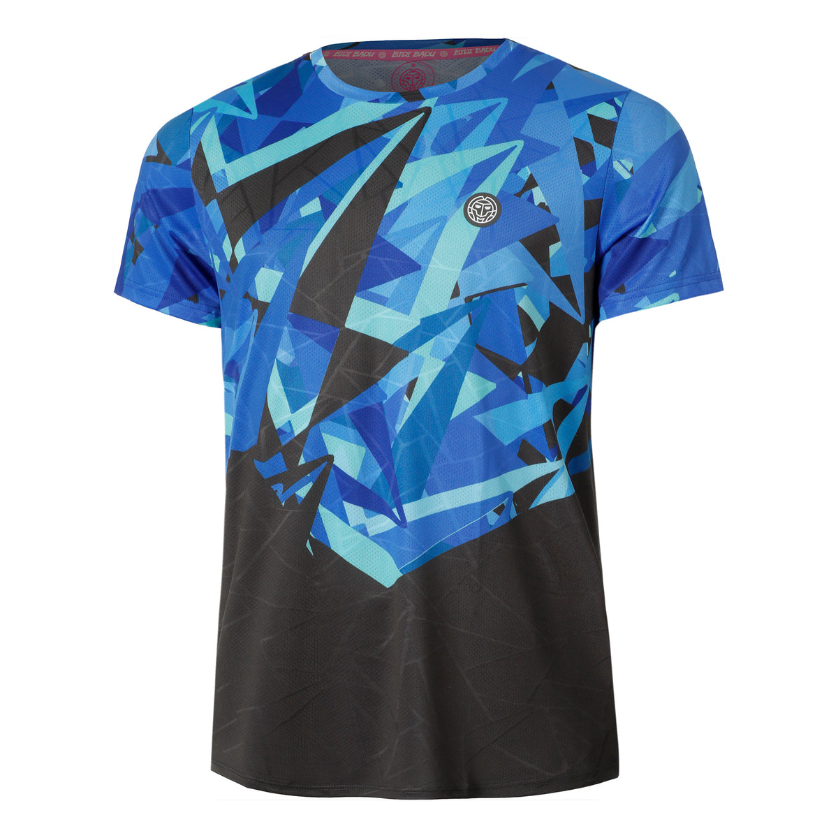 BIDI BADU Spike T-shirt Herrer - mørkegrå, blå