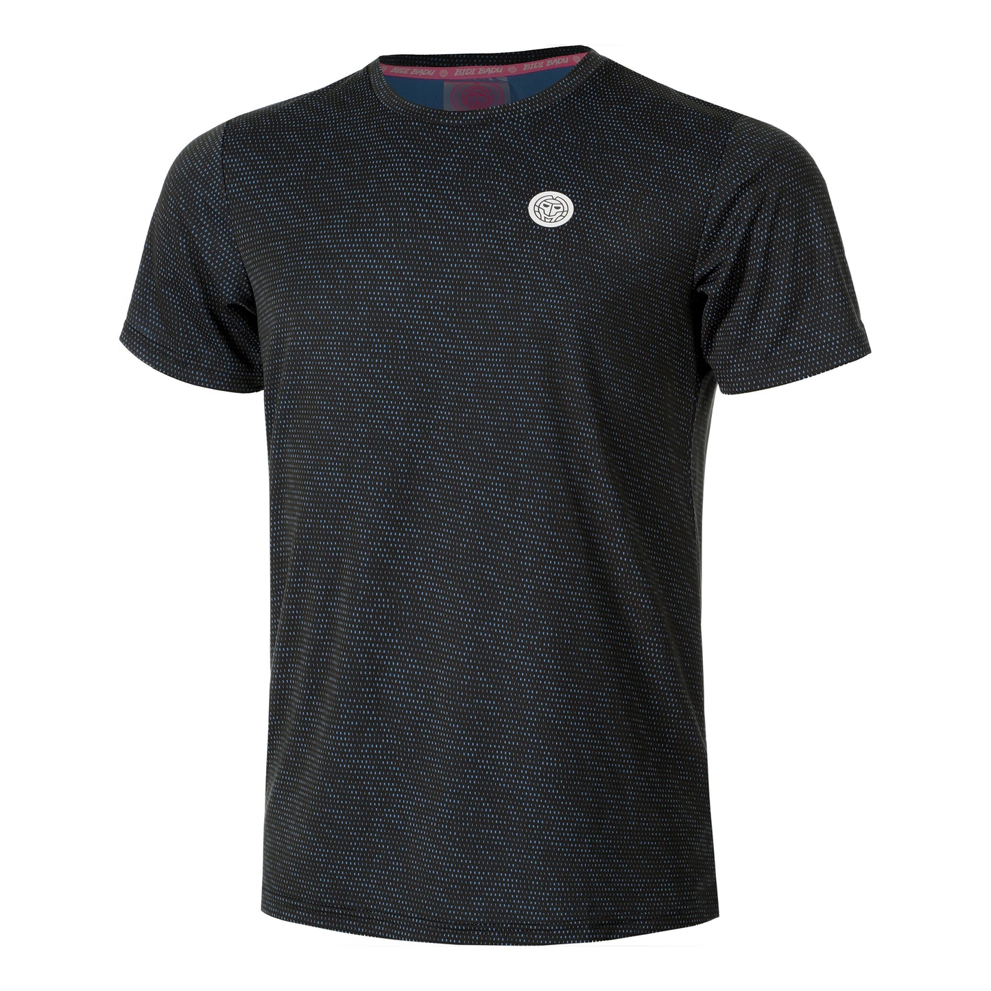 BIDI BADU Spike Crew Two Colored T-shirt Herrer - mørkegrå,