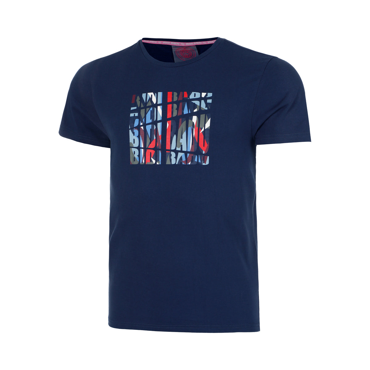 BIDI BADU New York 2024 Chill Junior T-shirt Drenge - mørkeblå, flerfarvet