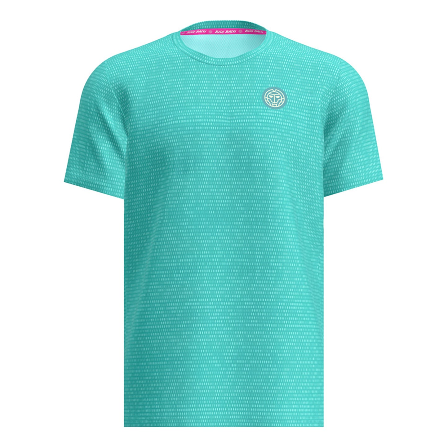 BIDI BADU Kaleido Two Colored T-shirt Herrer-Turkis