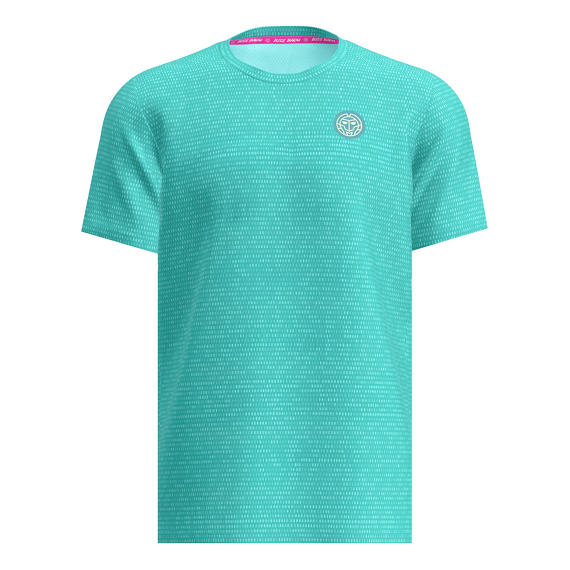 BIDI BADU Kaleido Two Colored T-shirt Herrer-Turkis