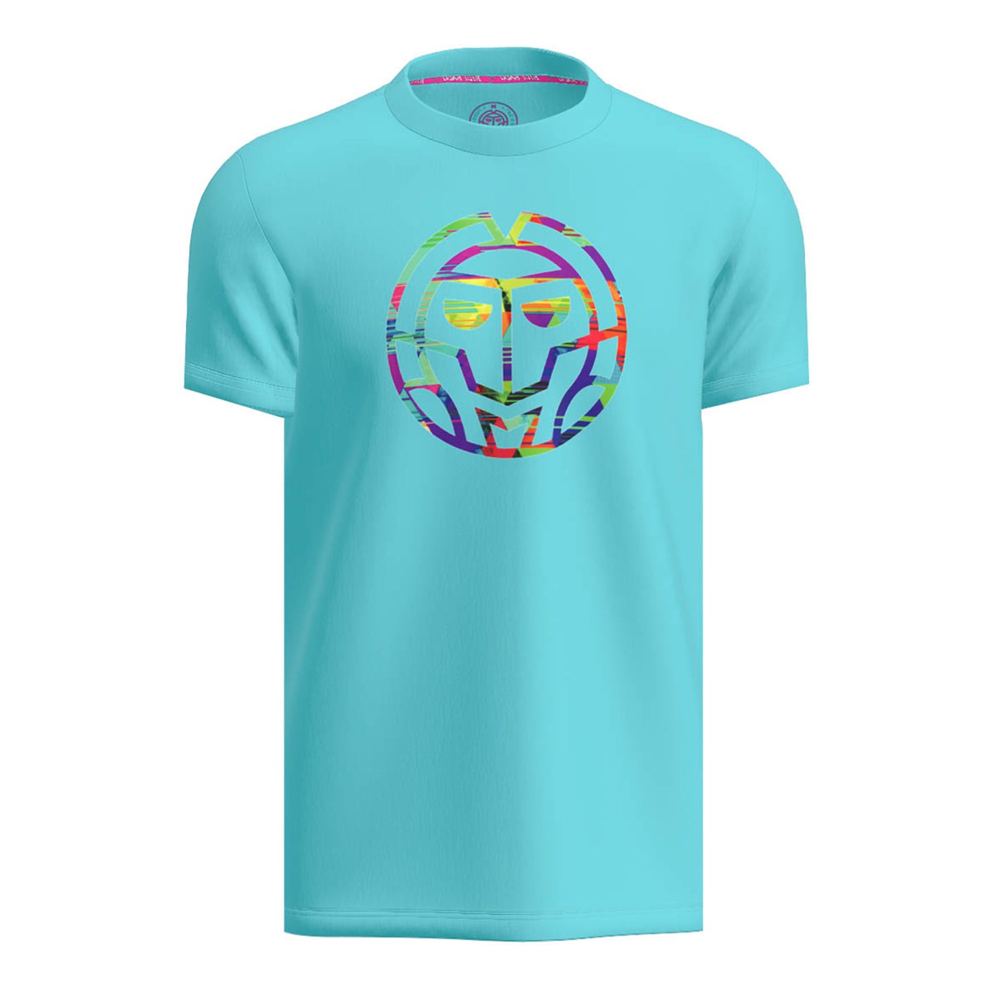 BIDI BADU Kaleido Chill T-shirt Herrer-Turkis