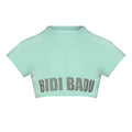 Abdominis Crop Move T-shirt Damer-Mint