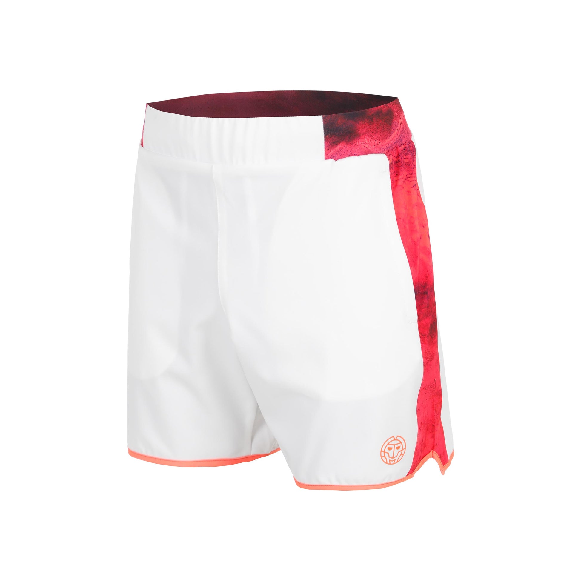 BIDI BADU Adnan 7in Tech Shorts Herrer-Rød,Hvid