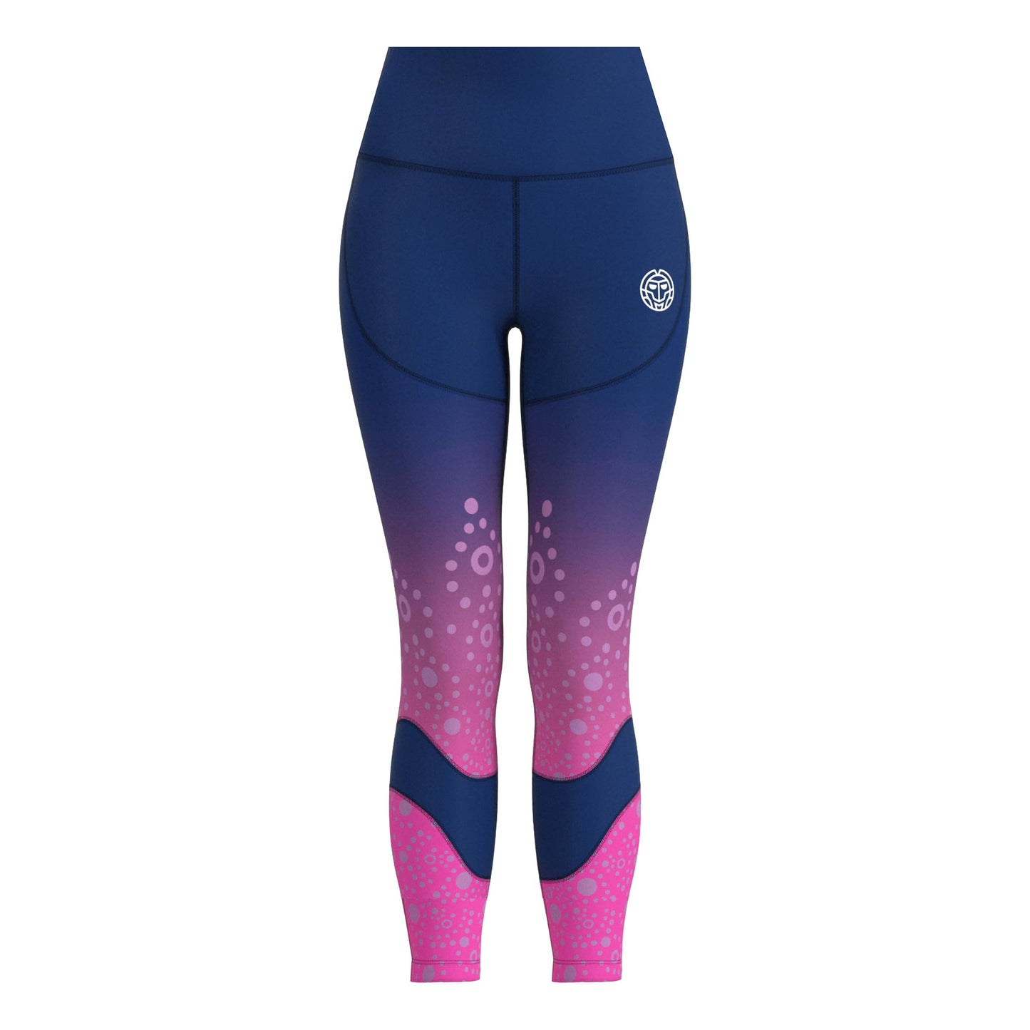 BIDI BADU Colortwist Printed Stramme Løbebukser Damer-Pink,Mørkeblå