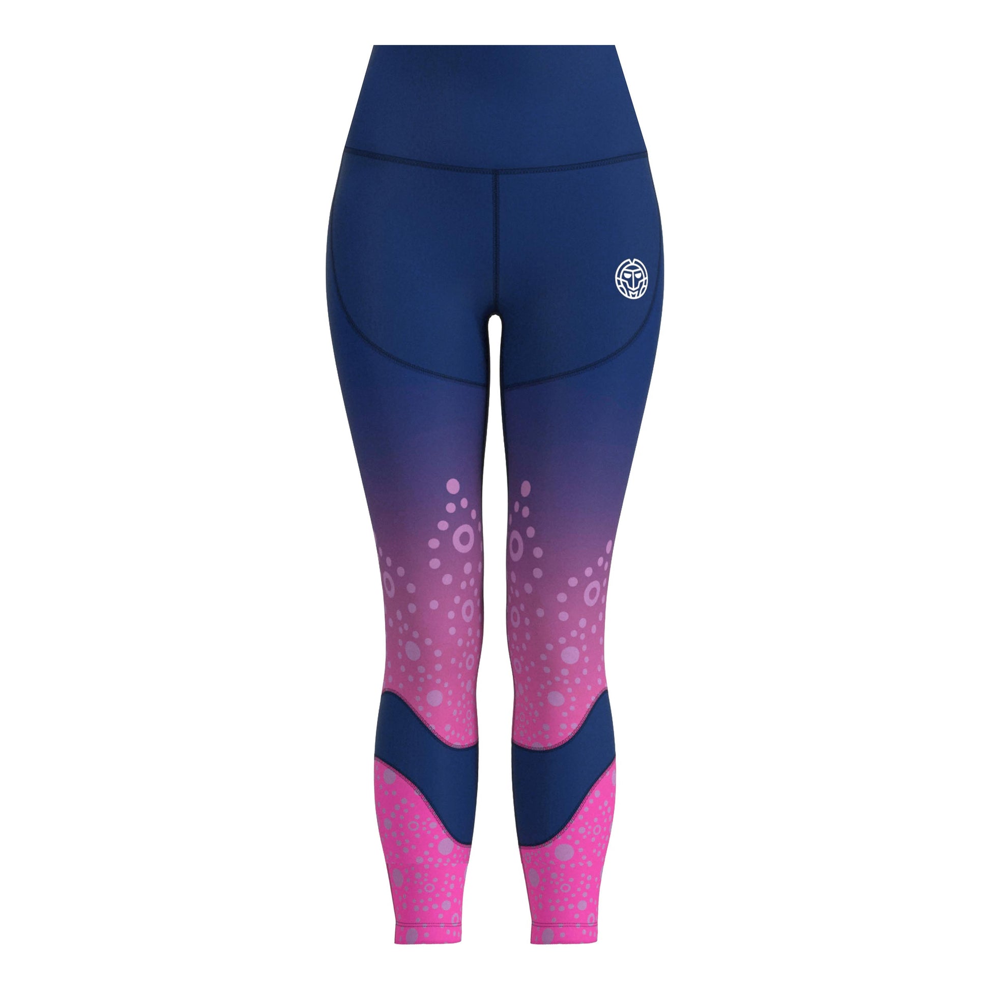 BIDI BADU Colortwist Printed Stramme Løbebukser Damer-Pink,Mørkeblå