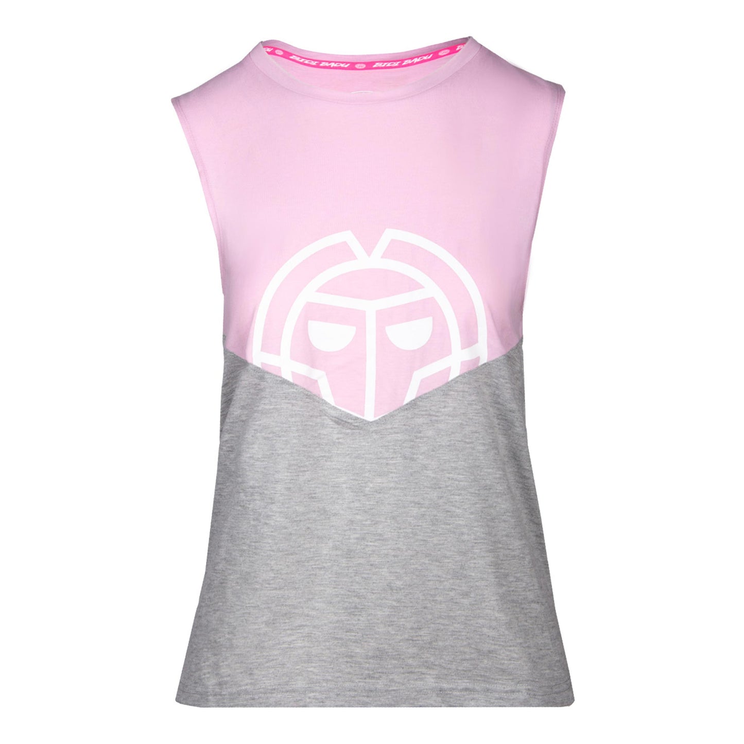 BIDI BADU Elinam Lifestyle Tanktop Damer-Rosa,Lysegrå