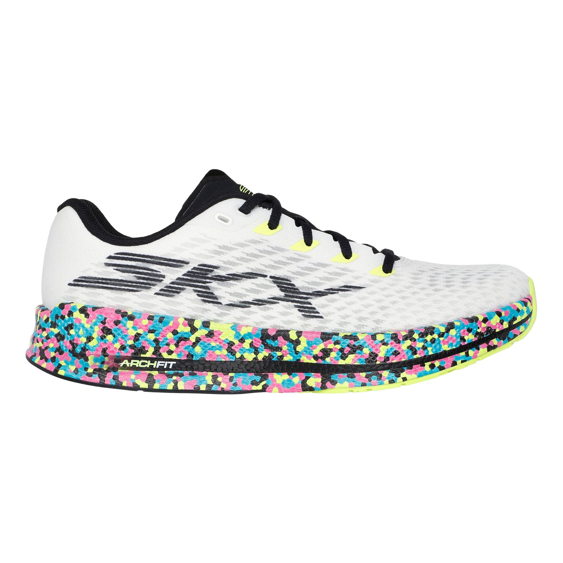 Skechers Go Run Razor 5 Neutral Sko Damer-Hvid,Flerfarvet