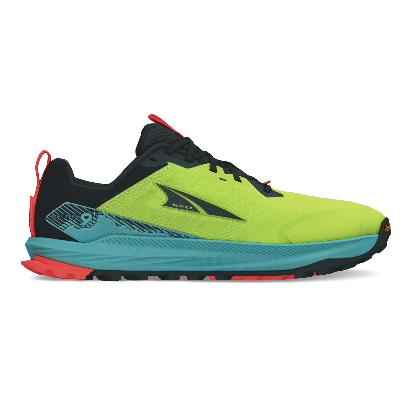 Altra Lone Peak 9+ Trailsko Herrer - lime