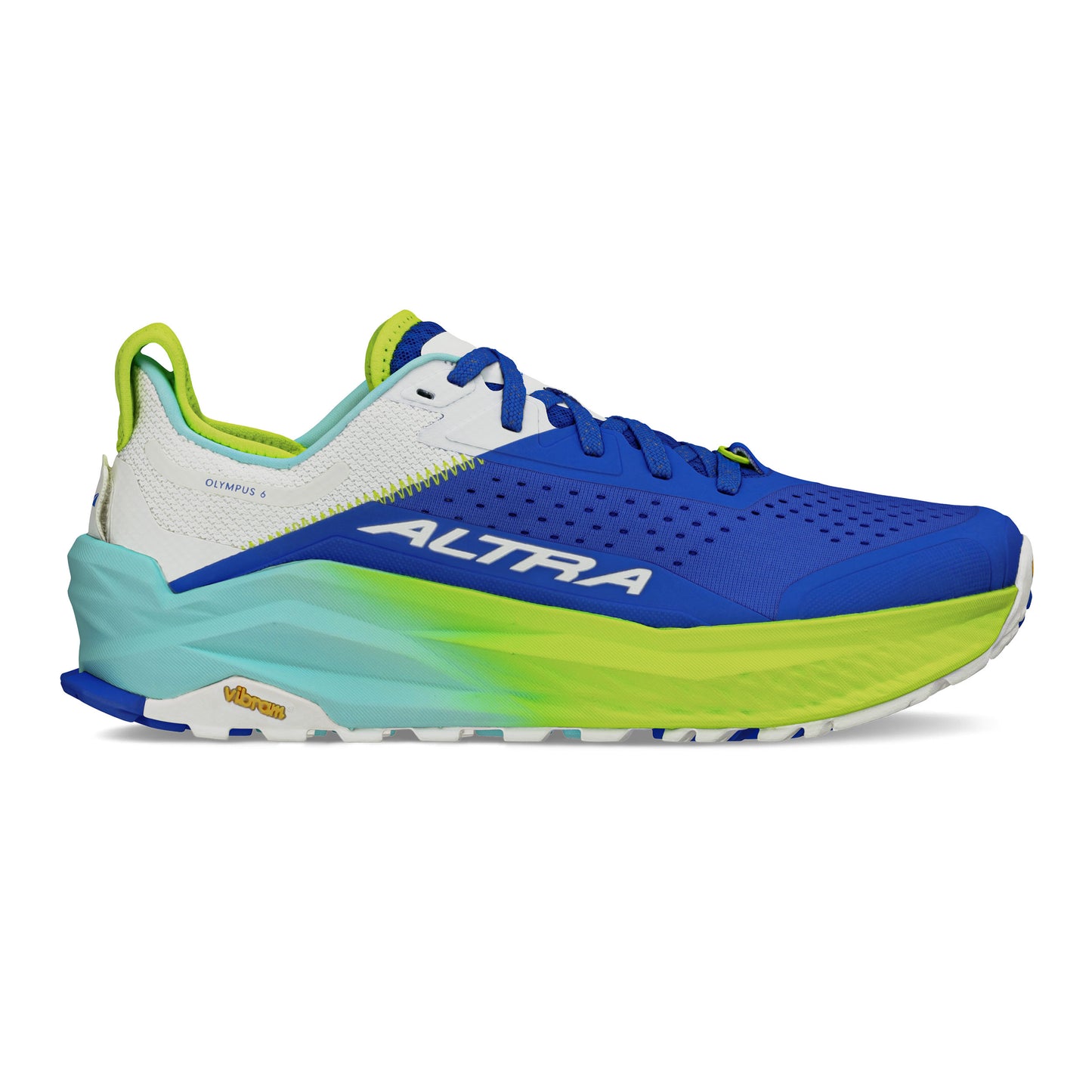 Altra Olympus 6 Trailsko Herrer-Blå,Lime