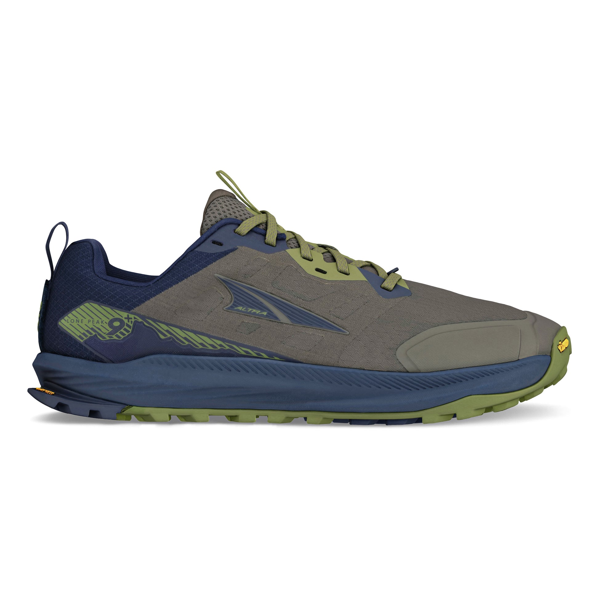 Altra Lone Peak 9+ Trailsko Herrer - oliven,