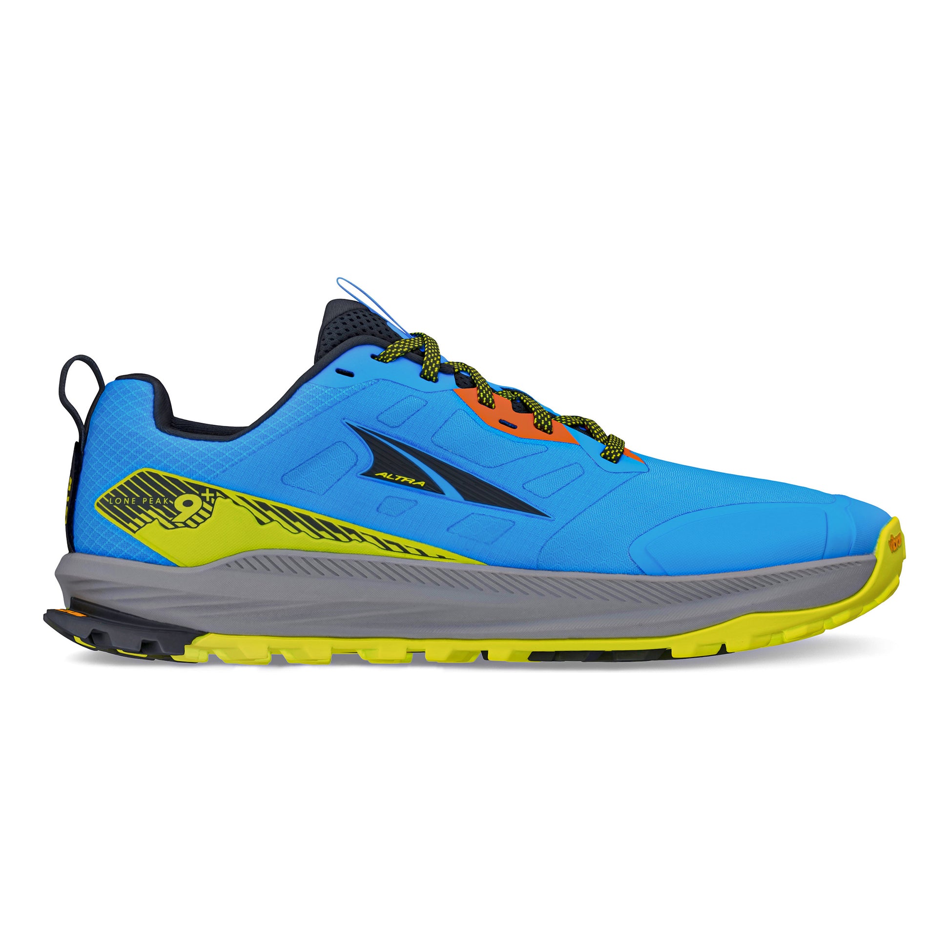 Altra Lone Peak 9+ Trailsko Herrer - blå,