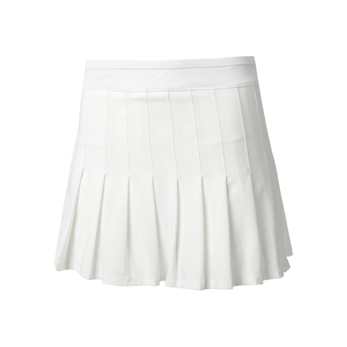 Lucky in Love Long Retro Pleated Nederdel Damer - hvid,