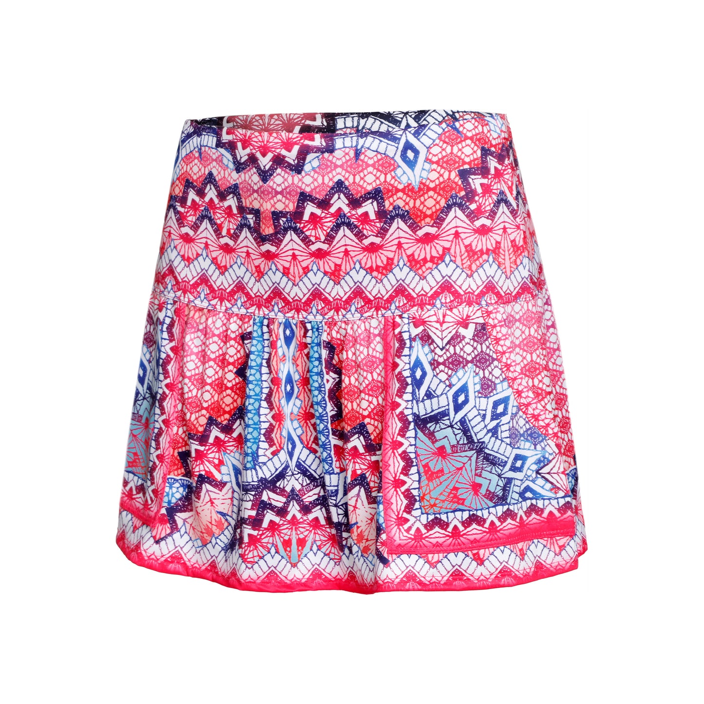 Lucky in Love Long Meridian Pocket Nederdel Damer - flerfarvet,