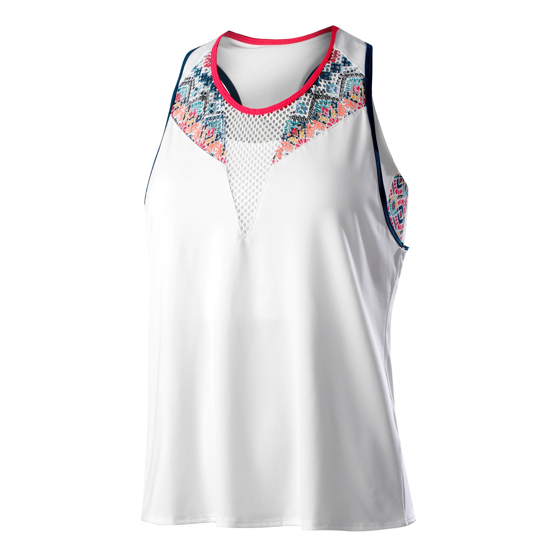 Lucky in Love Think Ink Bralette Tanktop Damer - hvid, flerfarvet