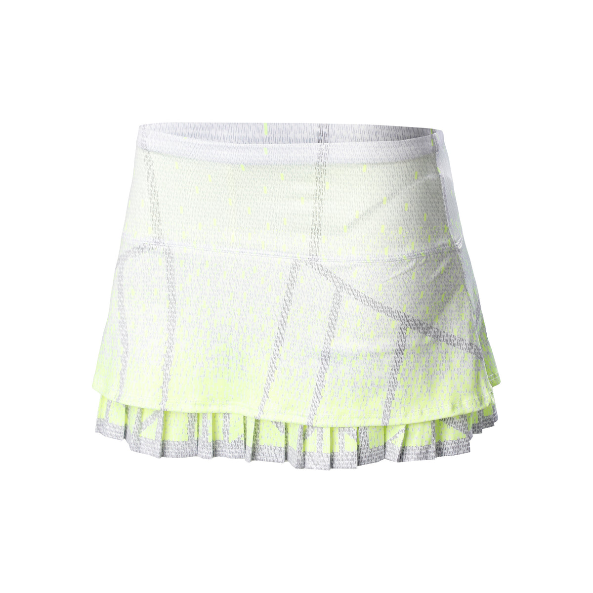 Lucky in Love Take a Pleat Nederdel Damer - hvid, flerfarvet