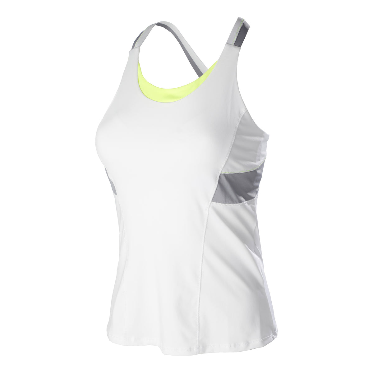 Lucky in Love Viva with Bra Tanktop Damer - hvid, grå