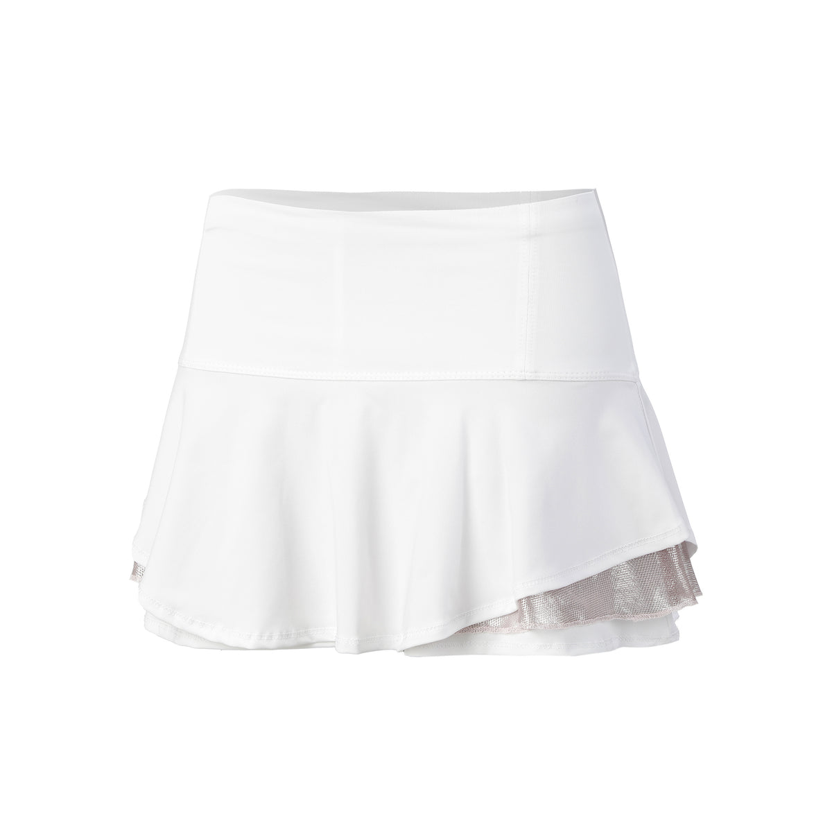 Lucky in Love Multilayer Flip Nederdel Damer - hvid, rosa