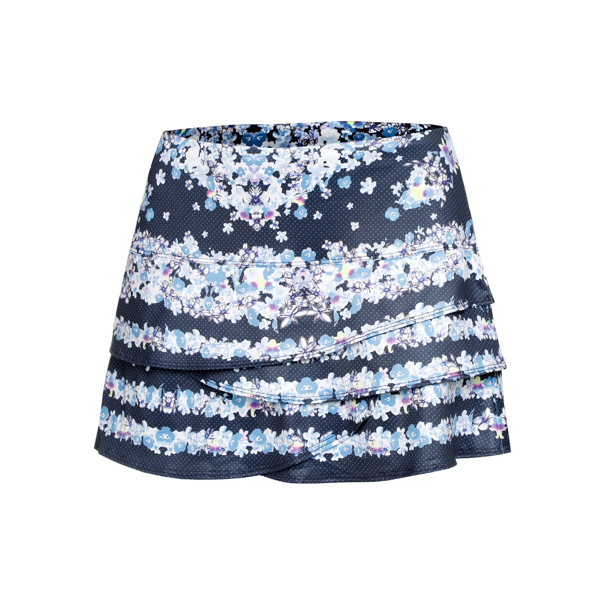 Lucky in Love Forget me not Scallop Nederdel Damer - blå, hvid