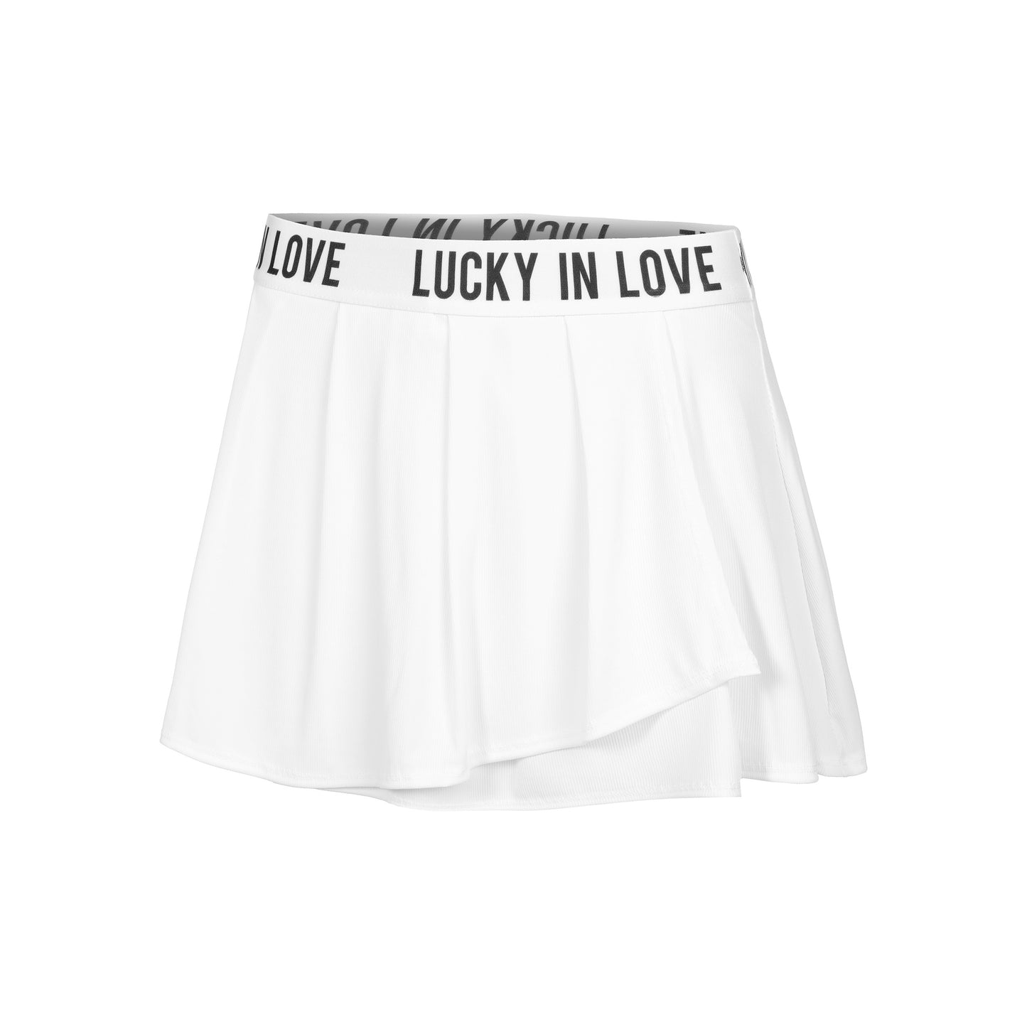 Lucky in Love Let's Get It On Nederdel Damer - hvid, sort