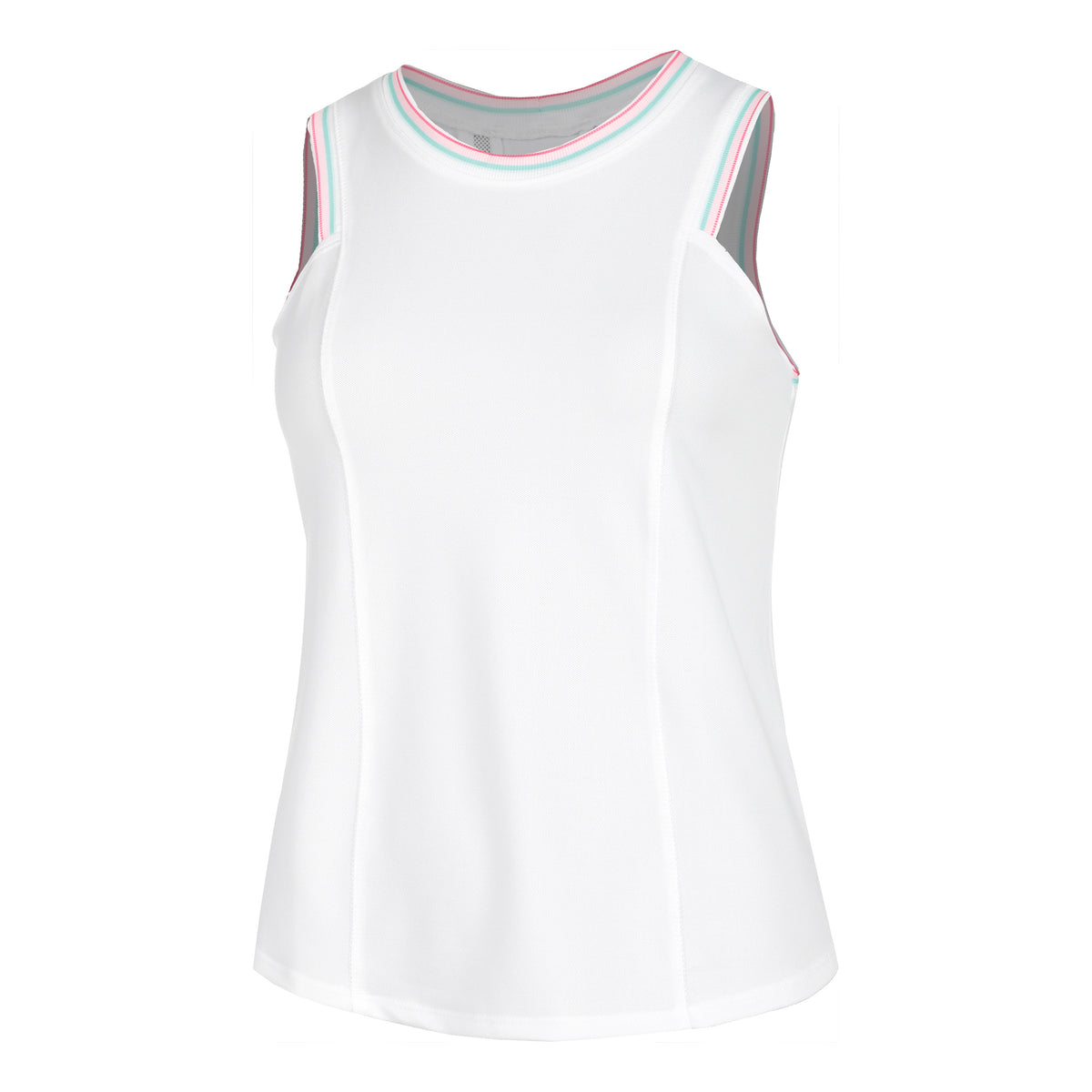 Lucky in Love Retro Deco Tanktop Damer - hvid,