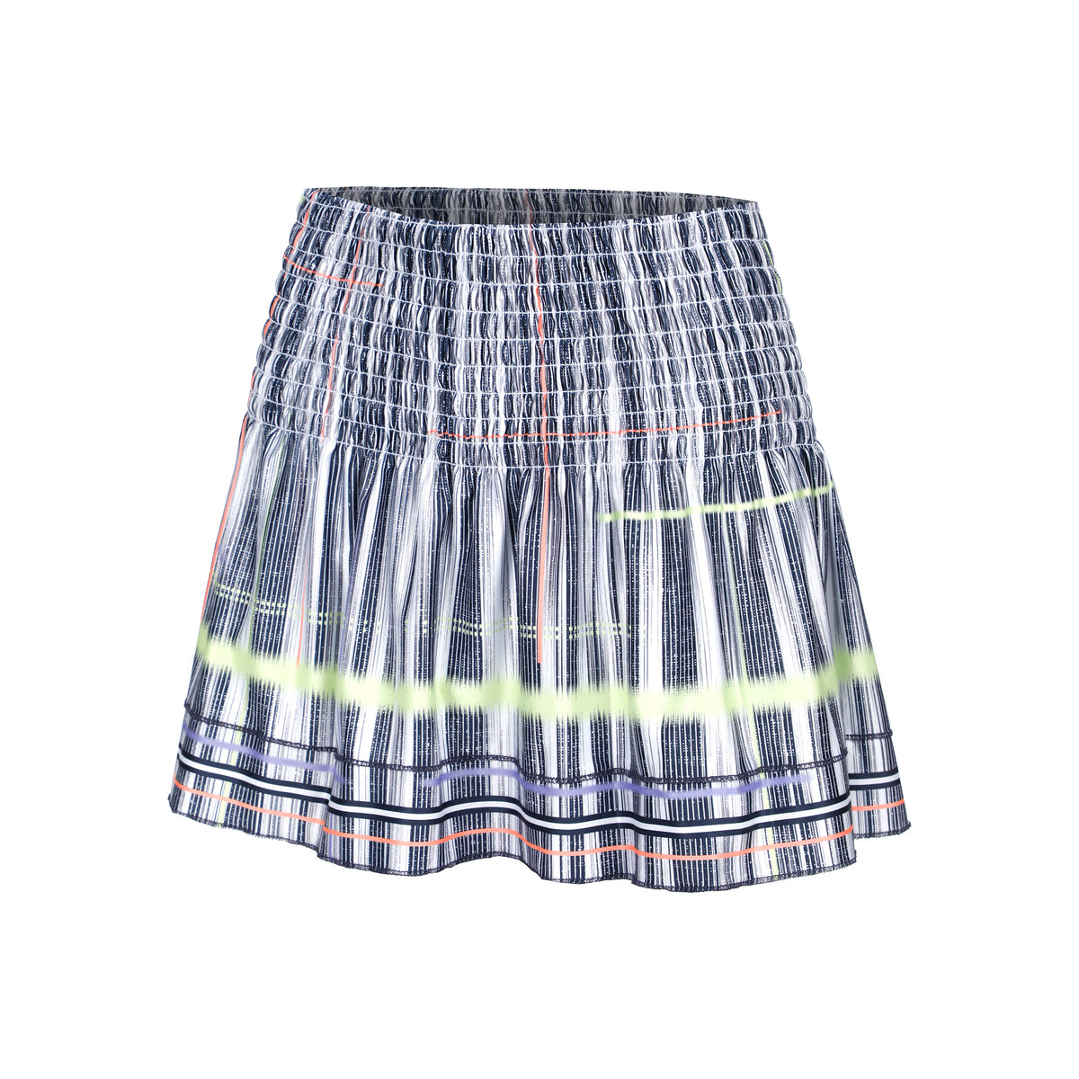 Lucky in Love Can't Find Me Love Long Hide Out Smocked Nederdel Damer - hvid, sort